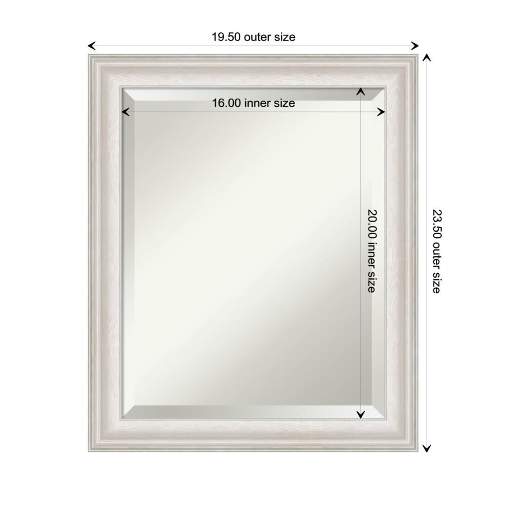 Amanti Art Trio White Wash Silver Frame Collection 19.5-in x 23.5-in ...