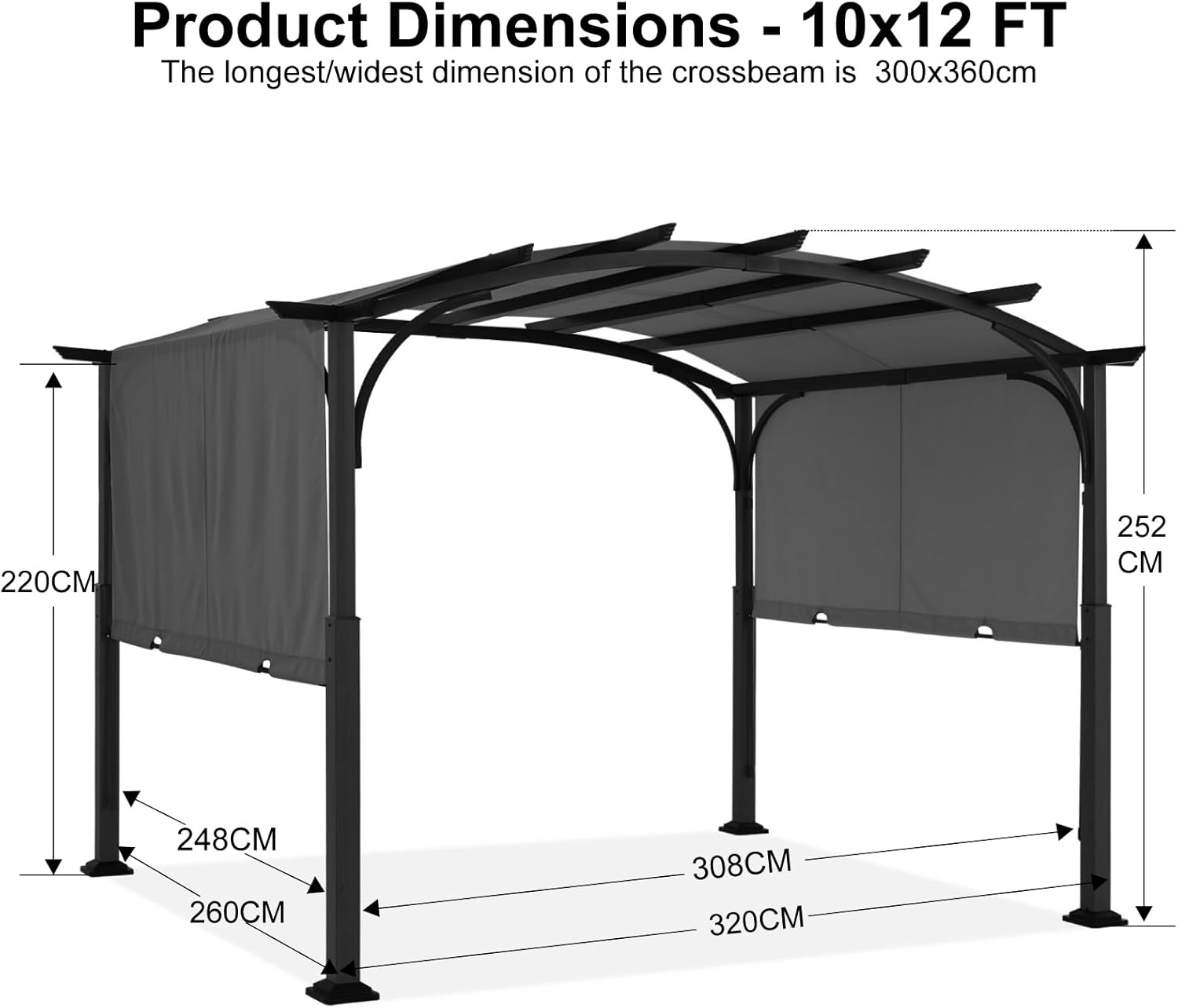 ABCCANOPY ABC-DKXMN-B1P Pergolas-2 - View #2