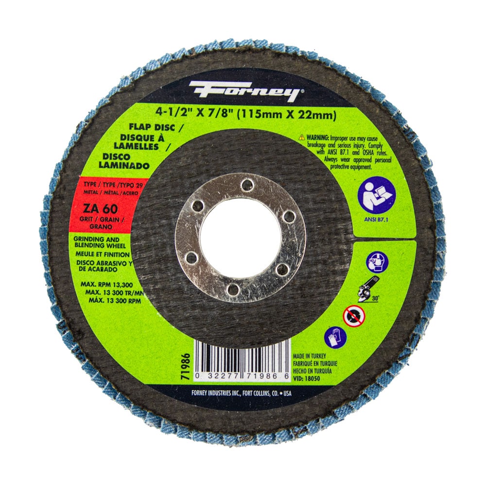 Flap Disk 4.5-in Zirconia Flap disc