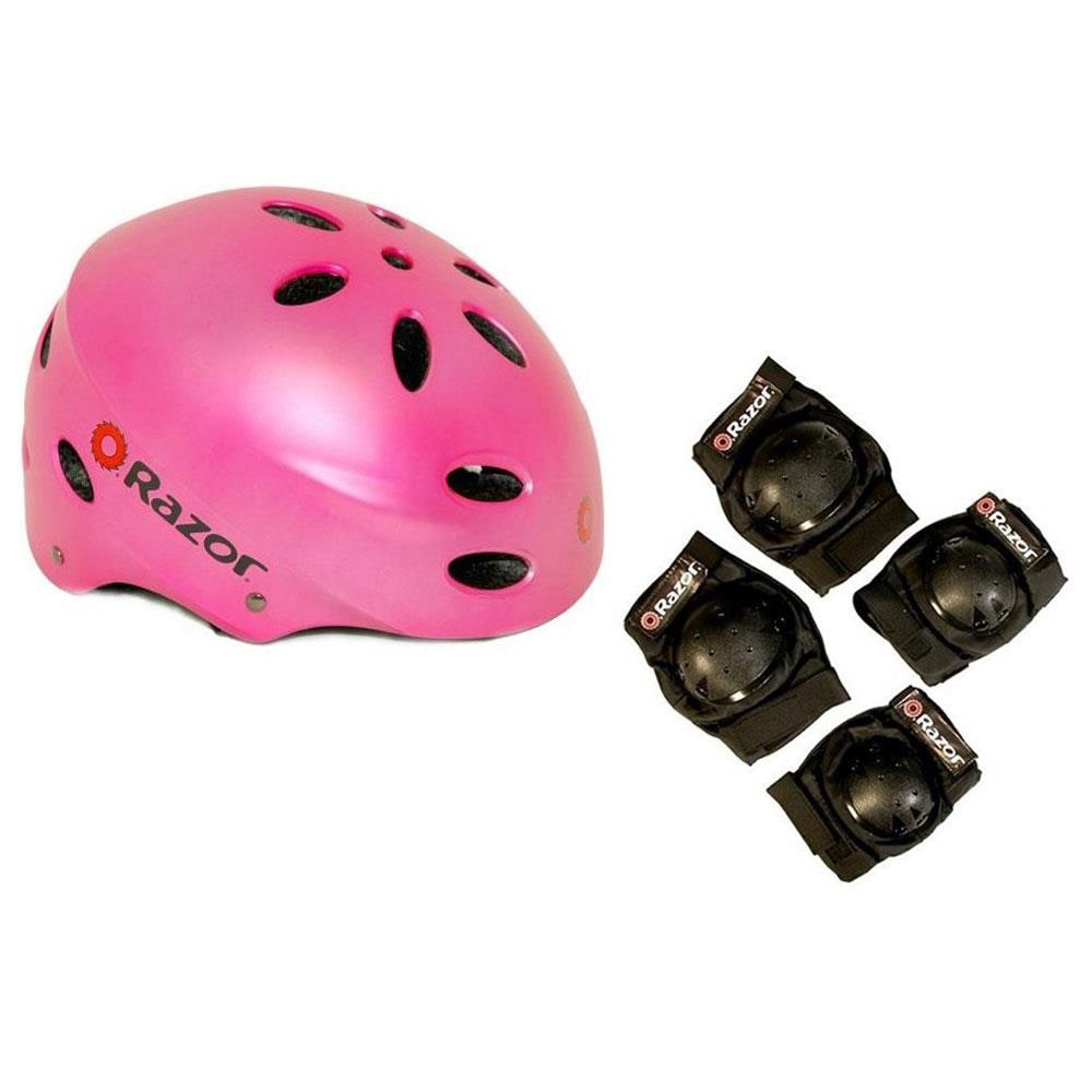 Razor 97783 + 96771 Helmet and Protective Gear Set