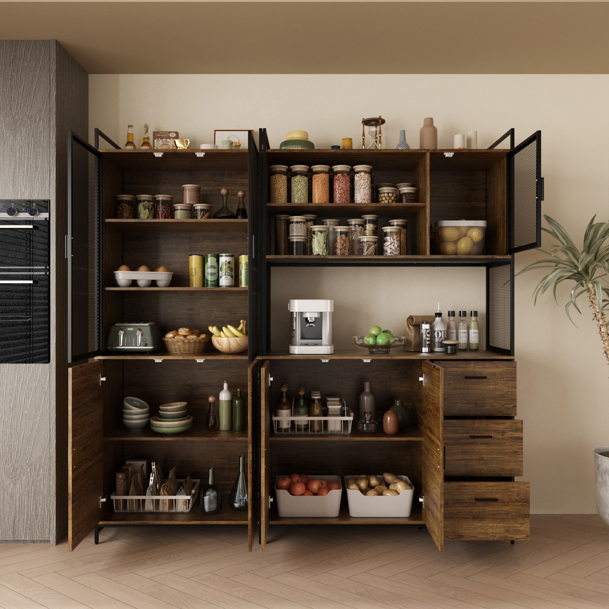 FUFU&GAGA KF210269-01+02+03 Dining-Kitchen-Storarge - View #2