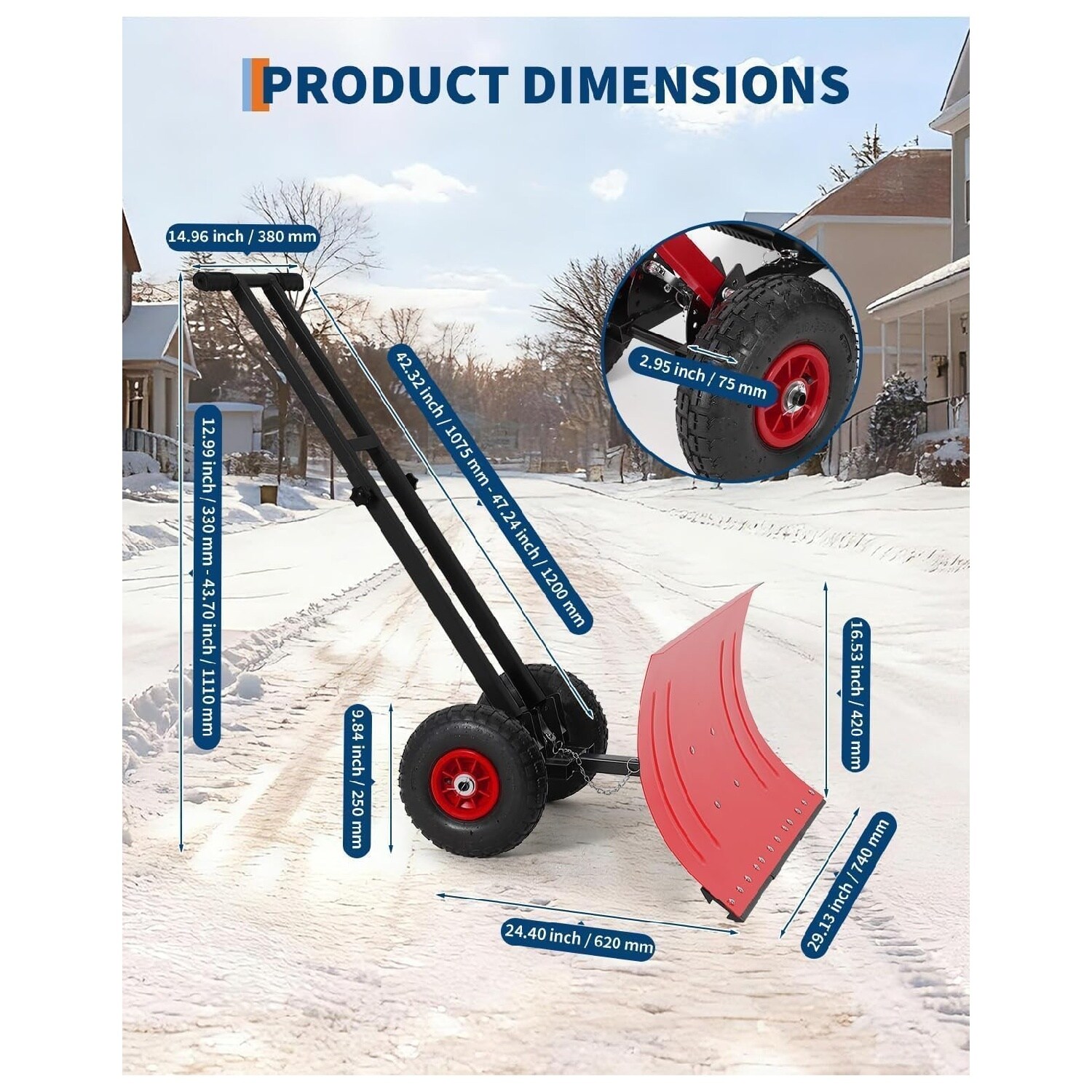 Garvee ZQ-PPG-346ABY7Z Snow-Shovels - View #3