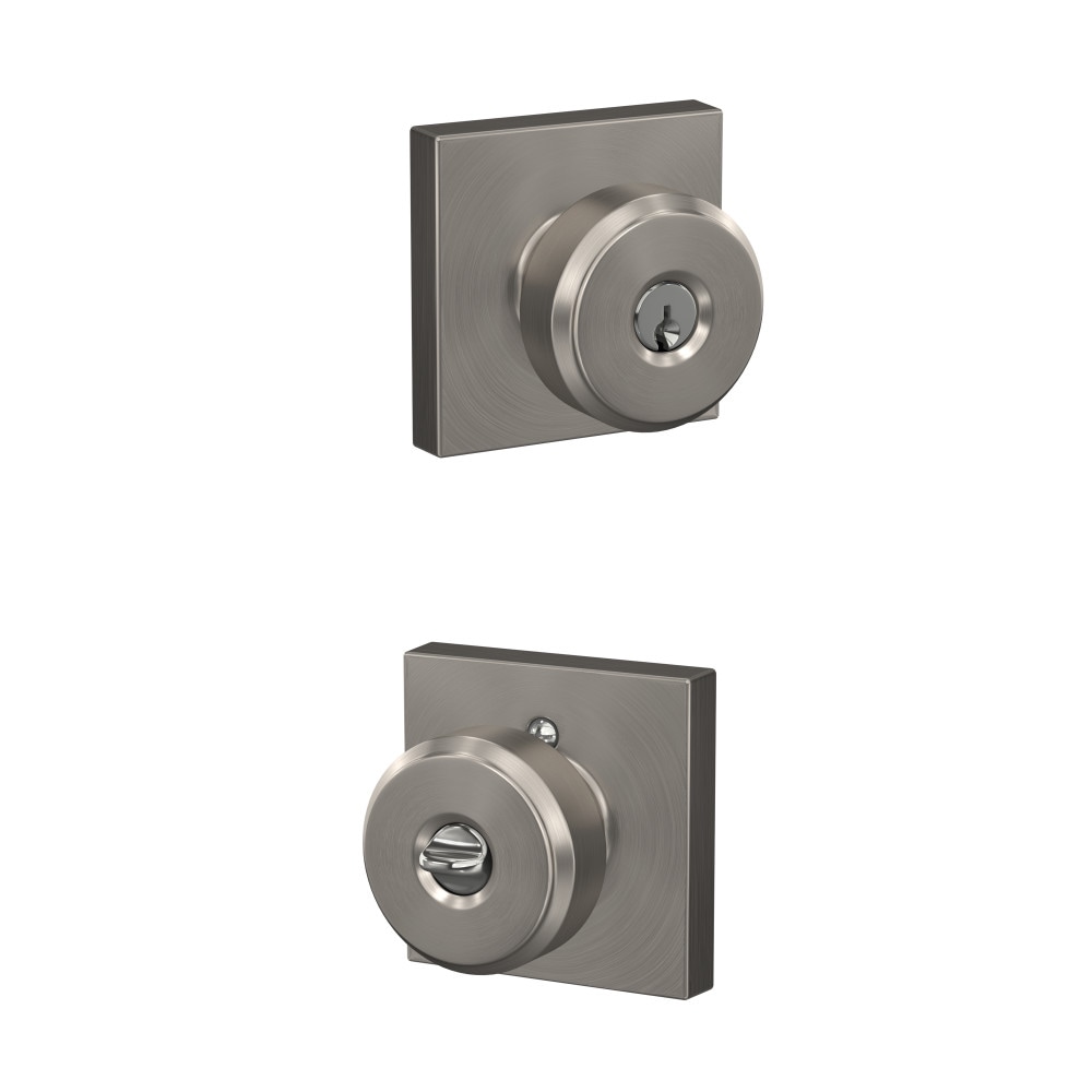 Schlage Bowery w/Century Polished Nickel Collection