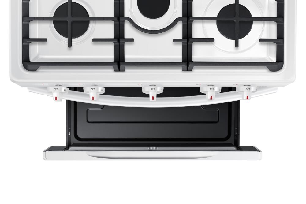 LG EasyClean 30-in 5 Burners 5.4-cu ft Freestanding Natural Gas