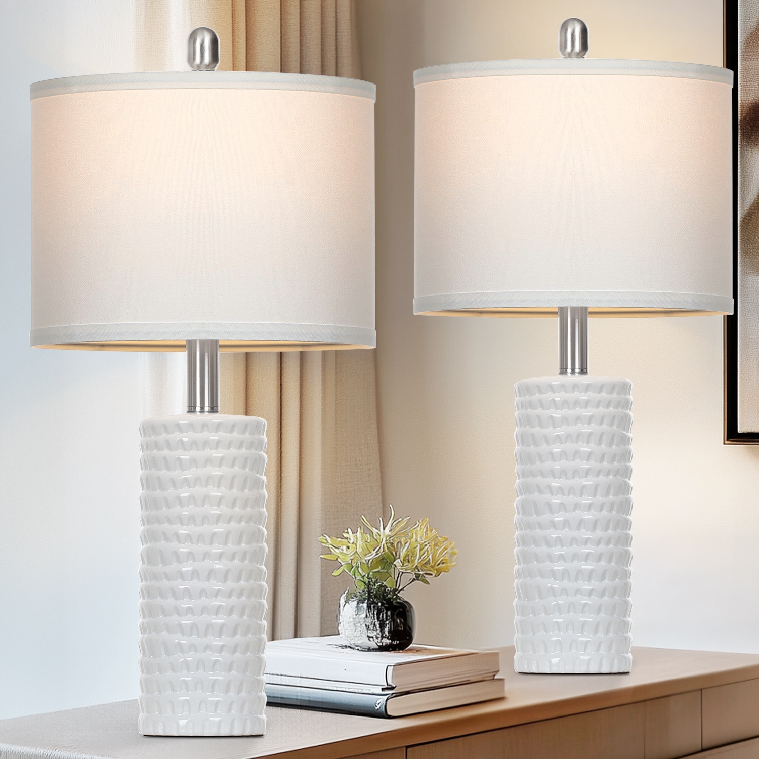 UrFurnishings TD-486 Table-Lamps - View #2