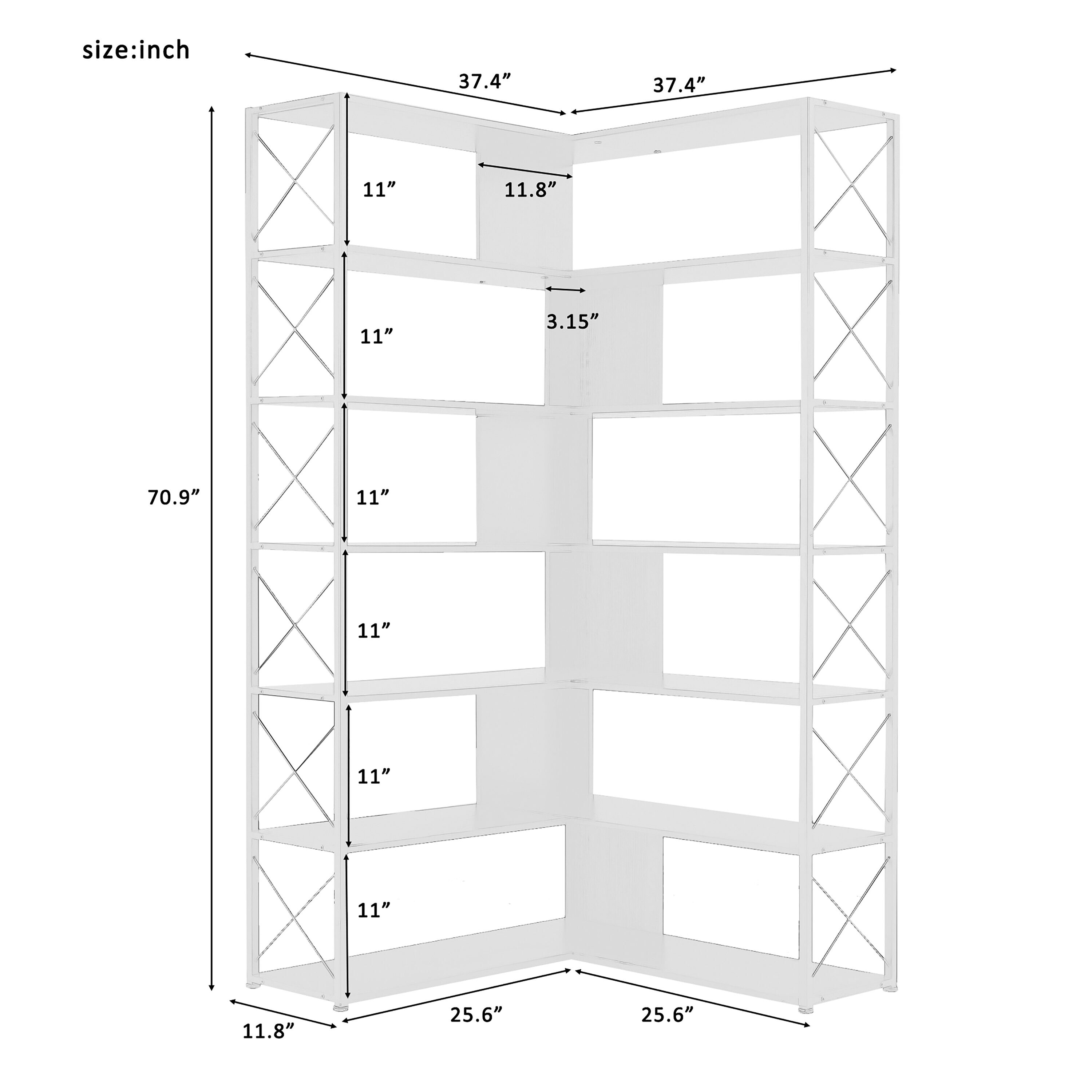 ModernLuxe L-WF290123AAO bookcases - View #18