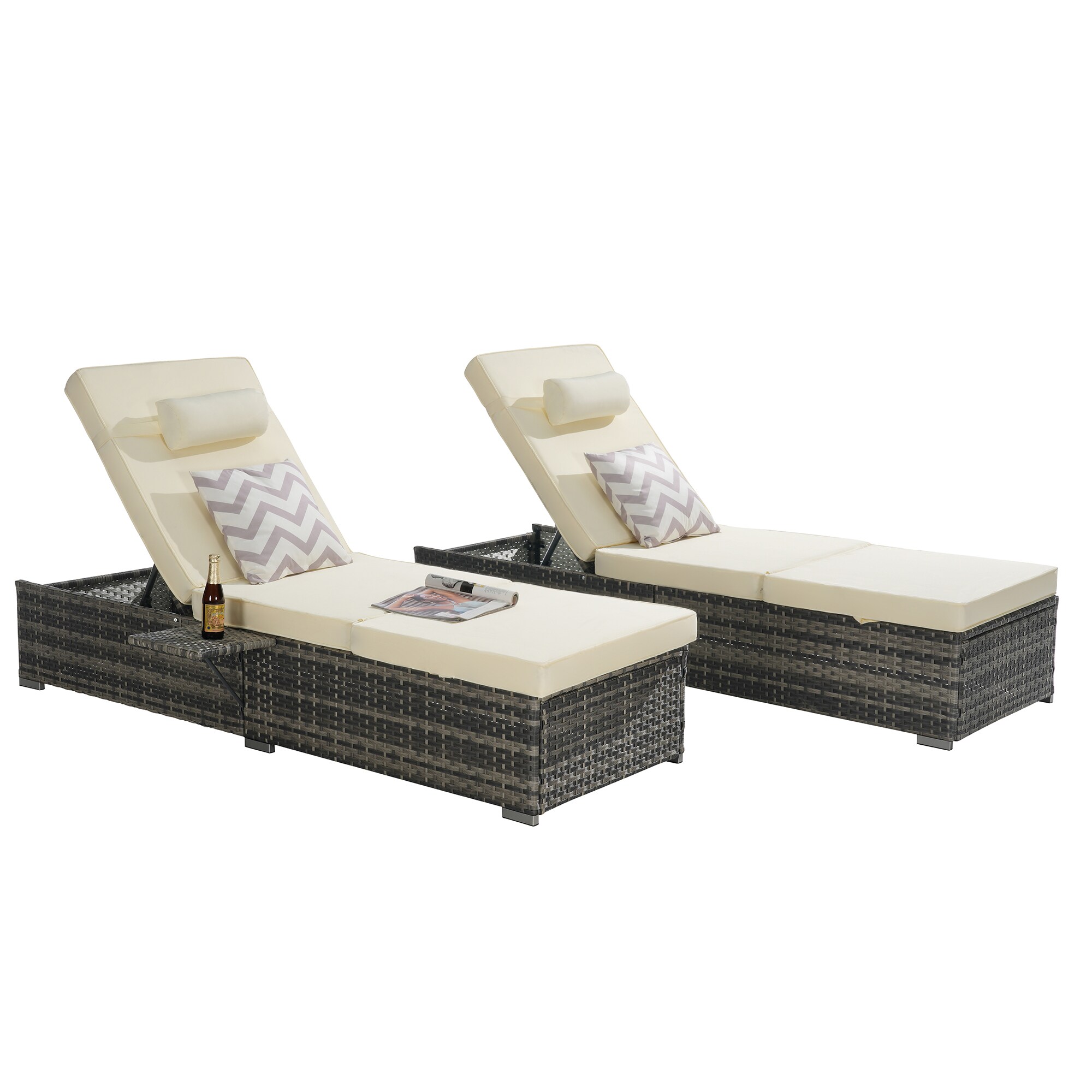 SINOFURN SYA020375GY Patio-Chairs - View #10