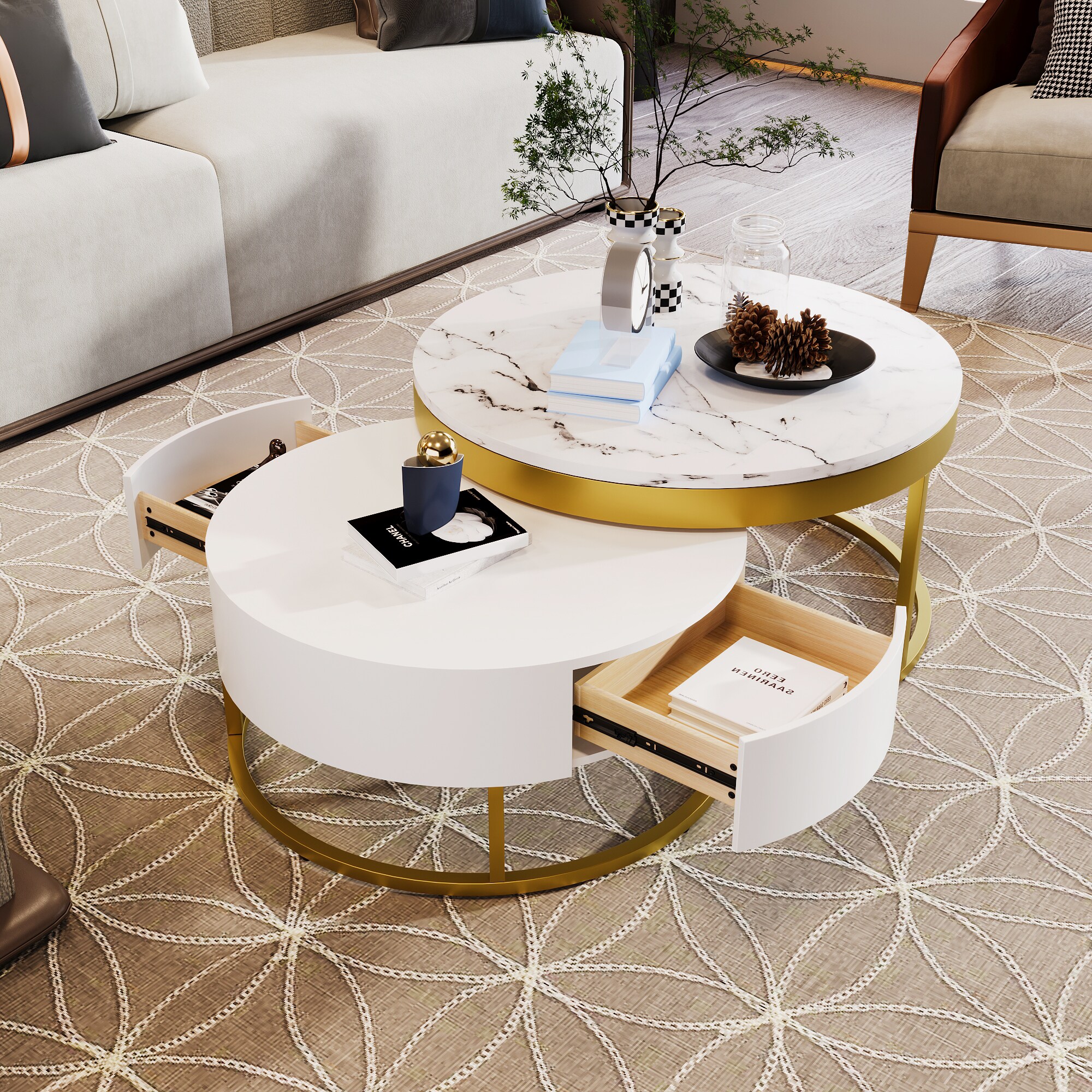 LUXEYARD DS-J-386429K-N735P Coffee-Tables - View #2