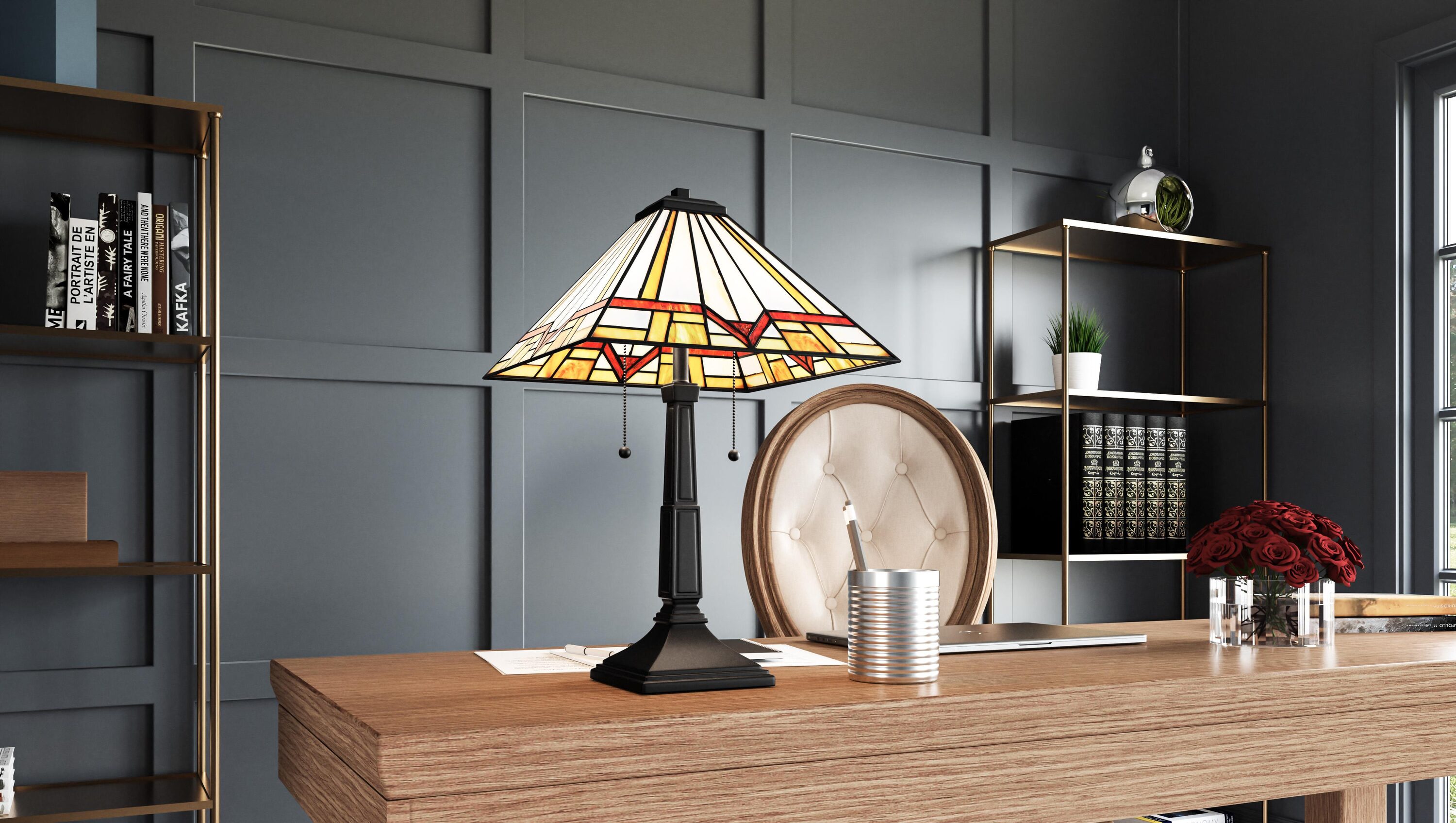 Quoizel TF16140MBK Table-Lamps - View #7