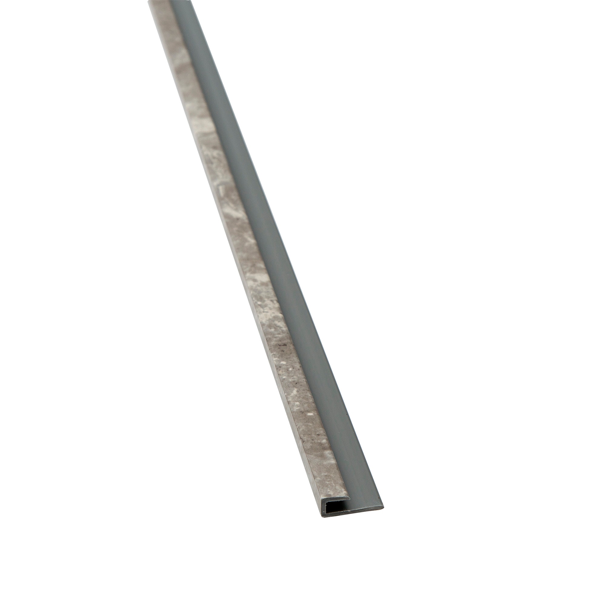 PALISADE XP9011 Sample 0.9375-in W x 6-in L Venetian Marble PVC J-shape Tile Edge Trim