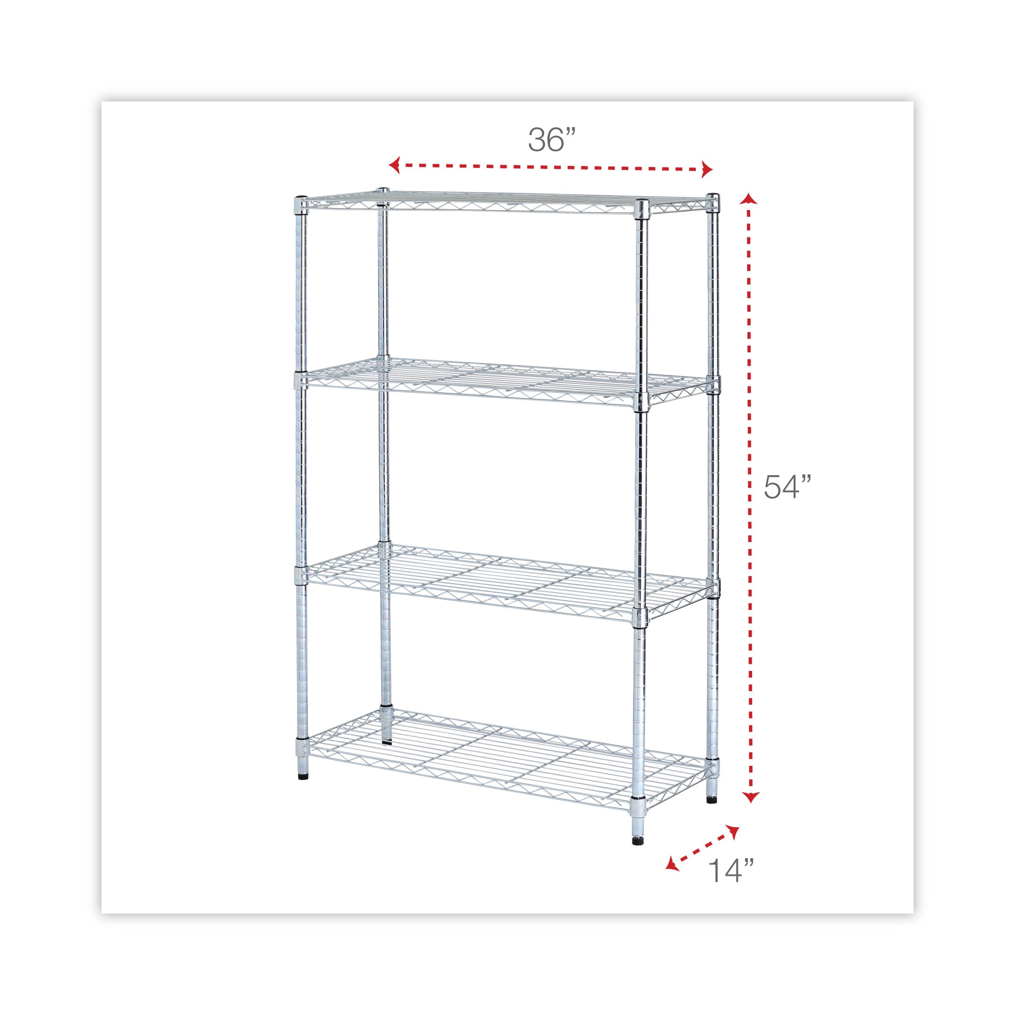 Alera ALESW843614SR Free-Standing-Shelving - View #2