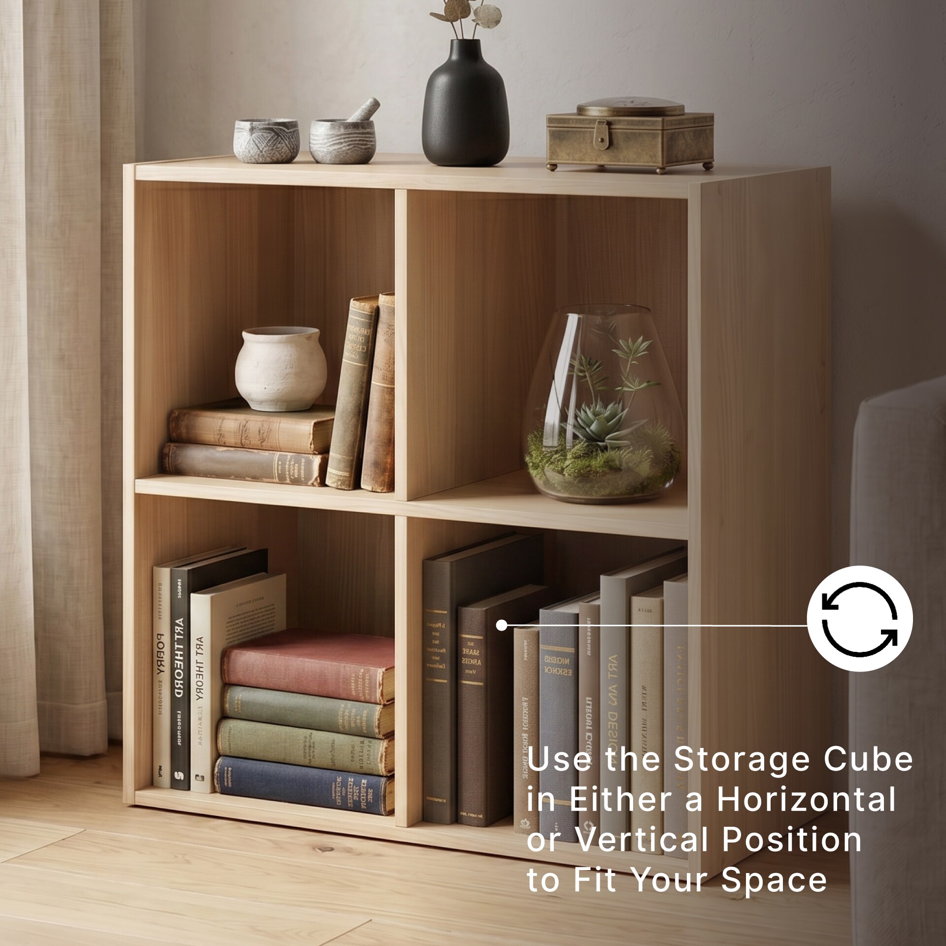 Signature Design by Ashley EA2444-2X2 Laminate-Storage-Cubes - View #4