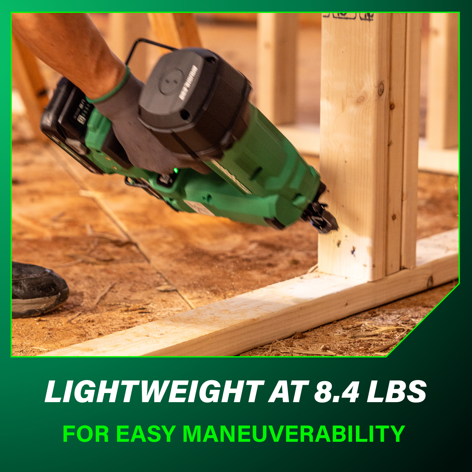 Metabo HPT NR1890DRAM Cordless-Nailer - View #6