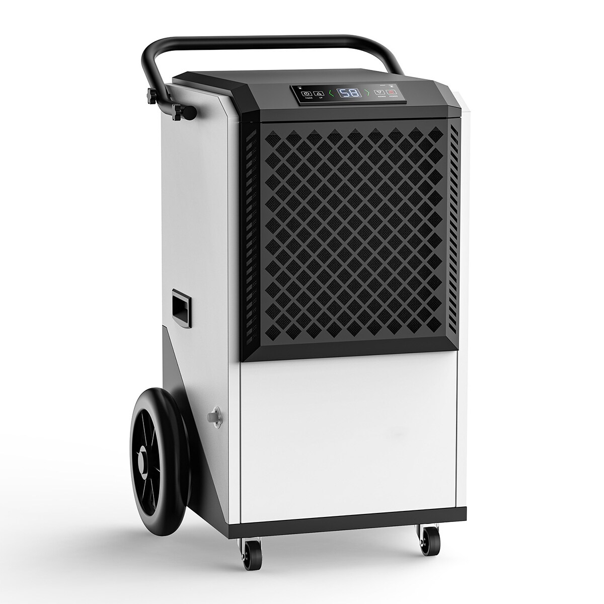 YOSIMFUR Dehumidifier 250 Pint for 8000 Sq Ft Basement Warehouse Construction Large Heavy Duty Dehumidifiers with Drain Hose Auto Defrost Restart For Commercial Or Industrial