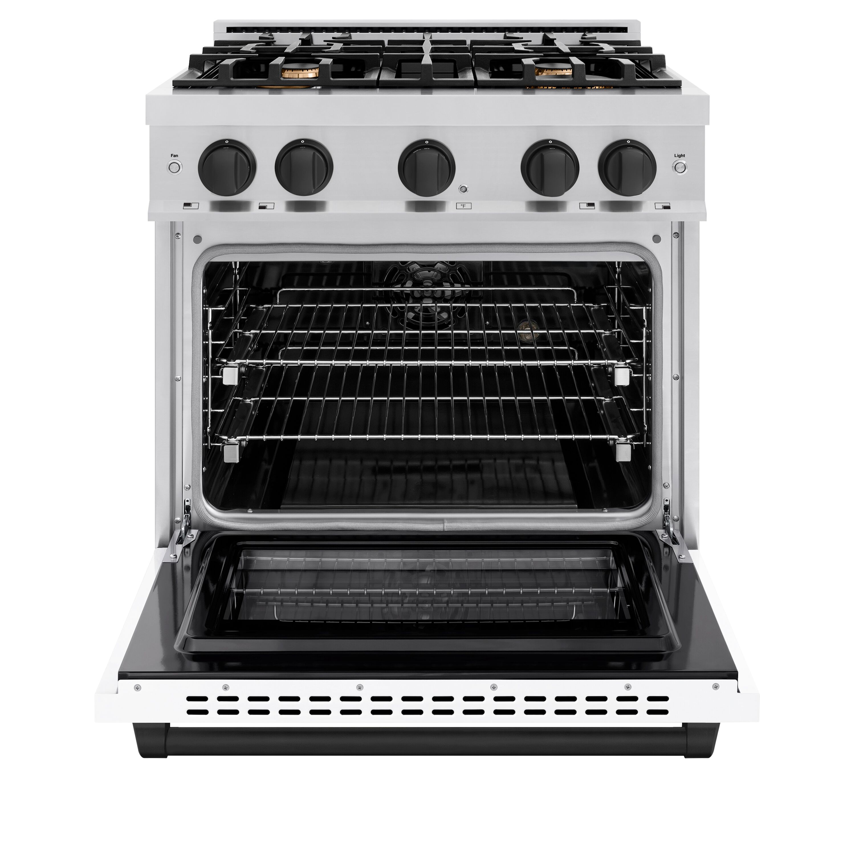 ZLINE KITCHEN & BATH HDRZ-WM-30-MB Dual-Fuel-Ranges - View #4