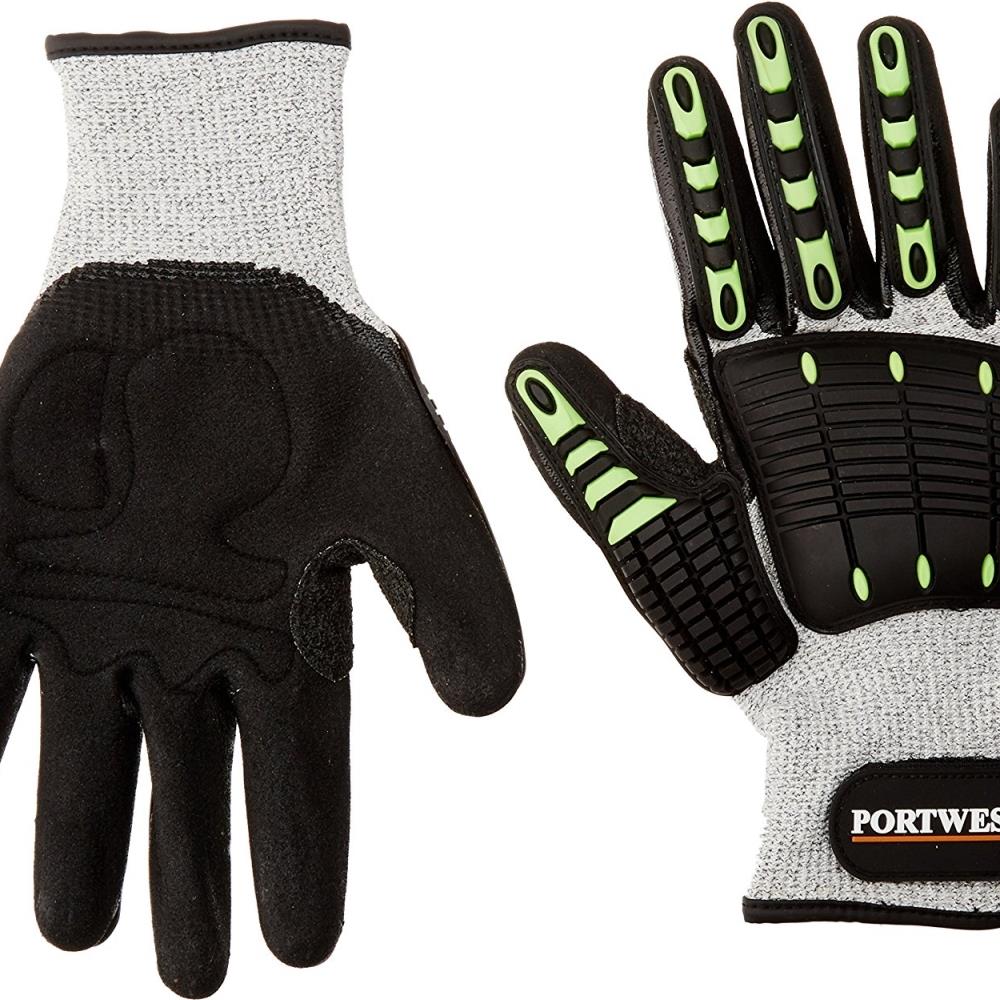 Противоударные перчатки Portwest a722. A722 Anti Impact. Перчатки горнолыжные левел. Cut-Resistant Gloves.