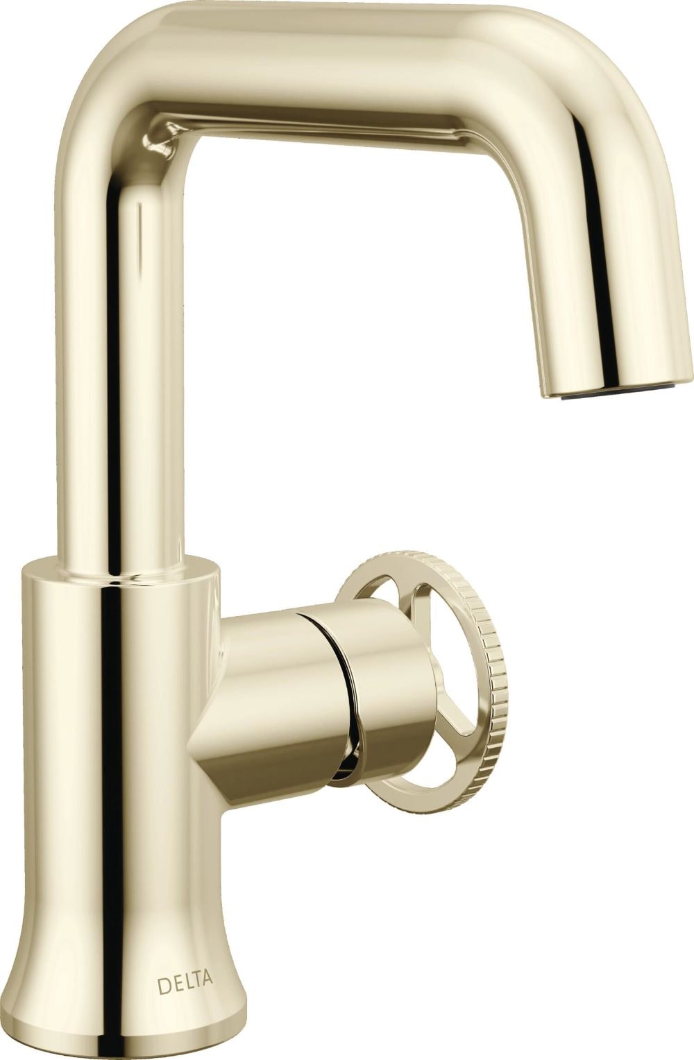 Delta 5547HAR-PN-DST Trinsic Polished Nickel Single hole 1-handle WaterSense High-arc Commercial/Residential Handle Bathroom Sink Faucet with Drain
