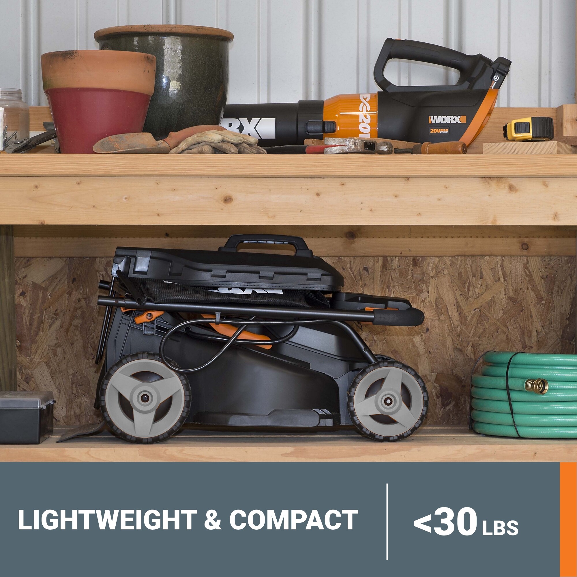 WORX WG779.1 Cordless-Elec-Push-Mowers - View #7