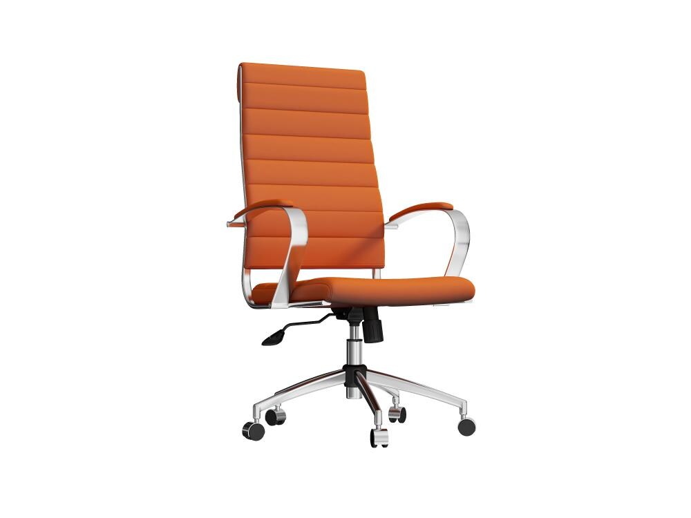 habitat ginnie office chair orange