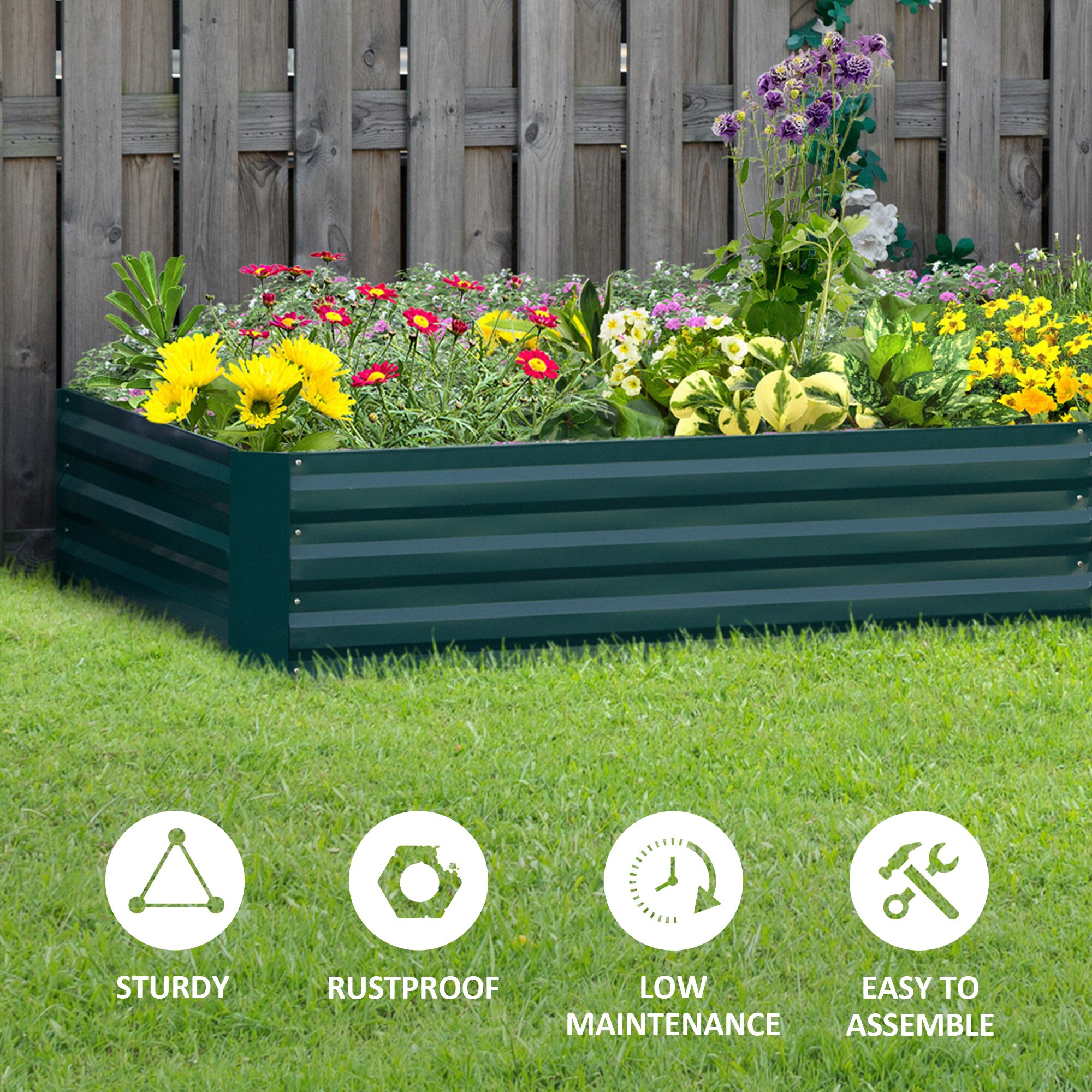 Tinyhomie LW-WEM-2496 Raised-Garden-Beds - View #6