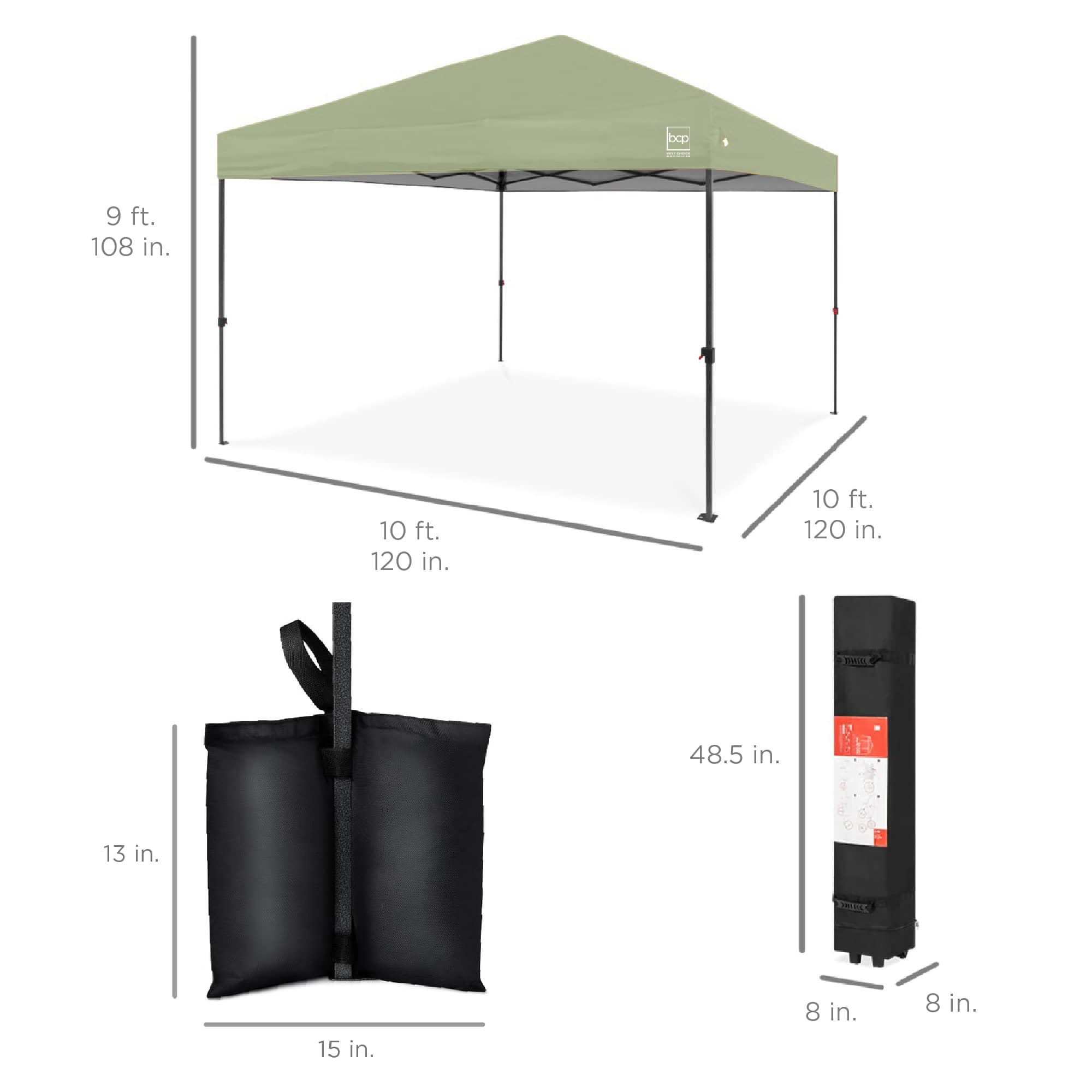 Best Choice Products SKY9650 Canopies-Sl - View #8