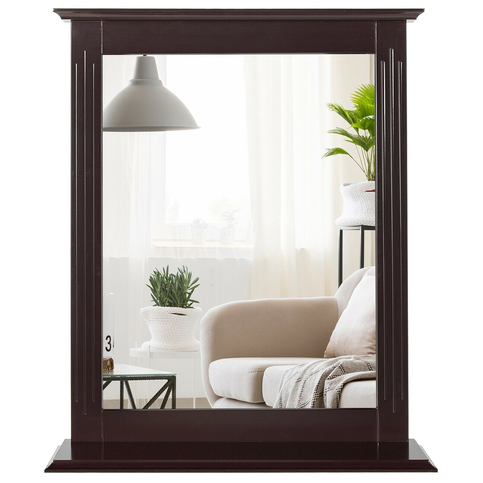 WELLFOR OUG61553CF Framed-Bath-Mirrors - View #6