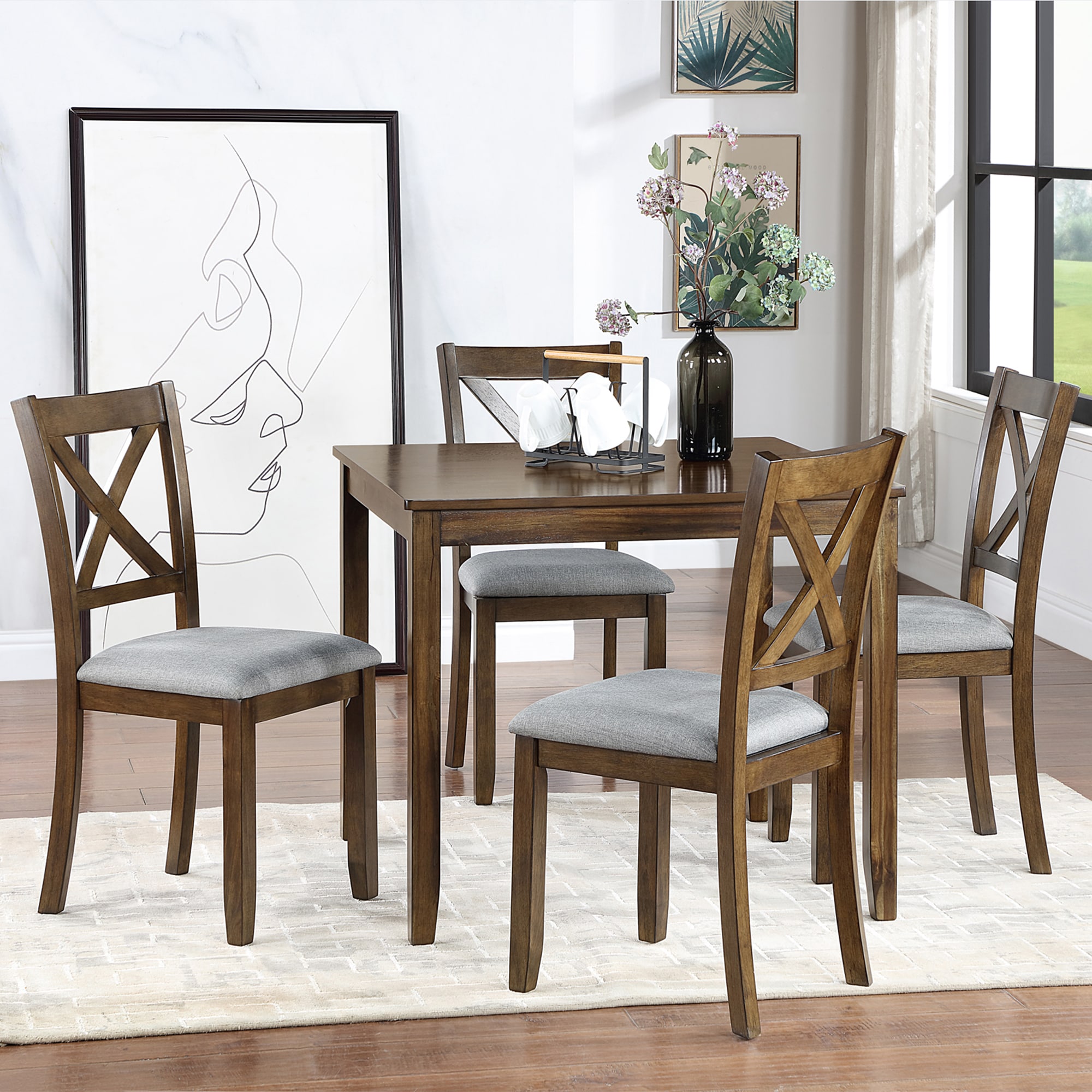 SINOFURN SYA020307BK Dining-Sets - View #9