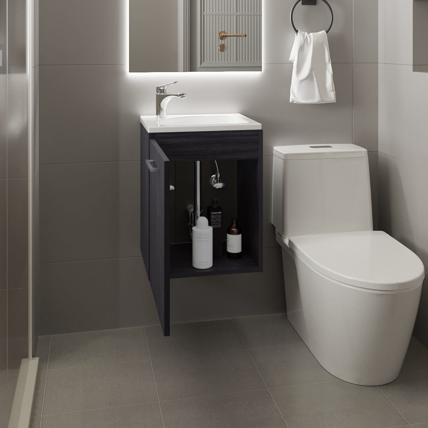 Watnature 4CAWO5SRQCRZ Bath-Vanity-Combo - View #5