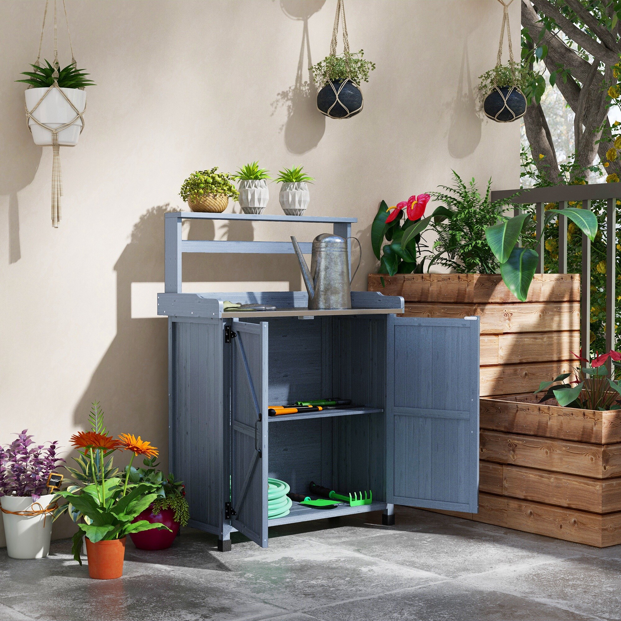 Kahomvis AOS-QPT2-484 Potting-Benches - View #9