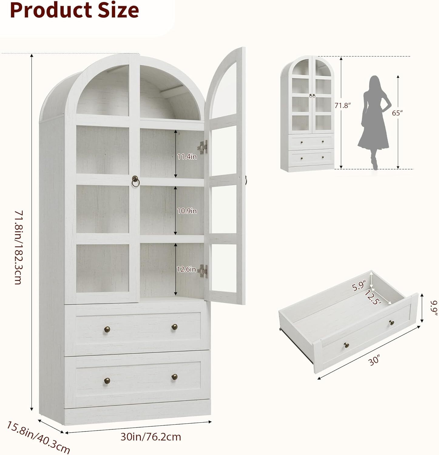 Garvee ZQ-PHK-33NJV6Q8 Storage-Drawers - View #4