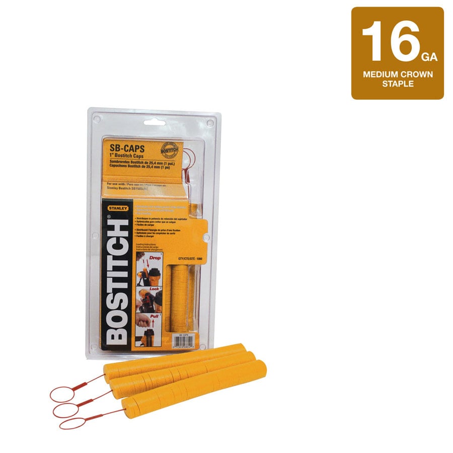 STANLEY-BOSTITCH SB-CAPS 1-in Leg x Crown