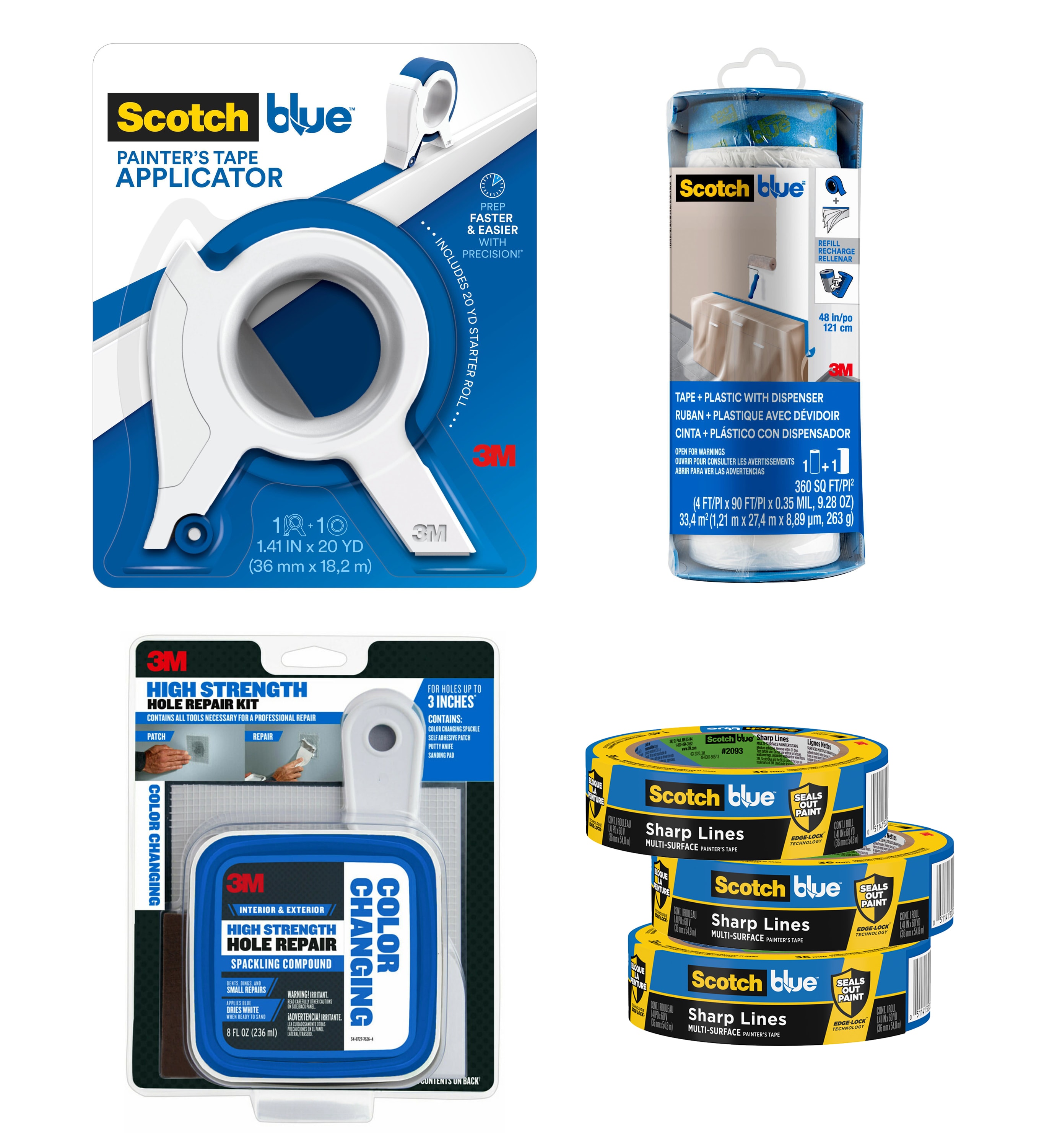 Shop ScotchBlue Paint Prep Essentials: ScotchBlue Painters Tape