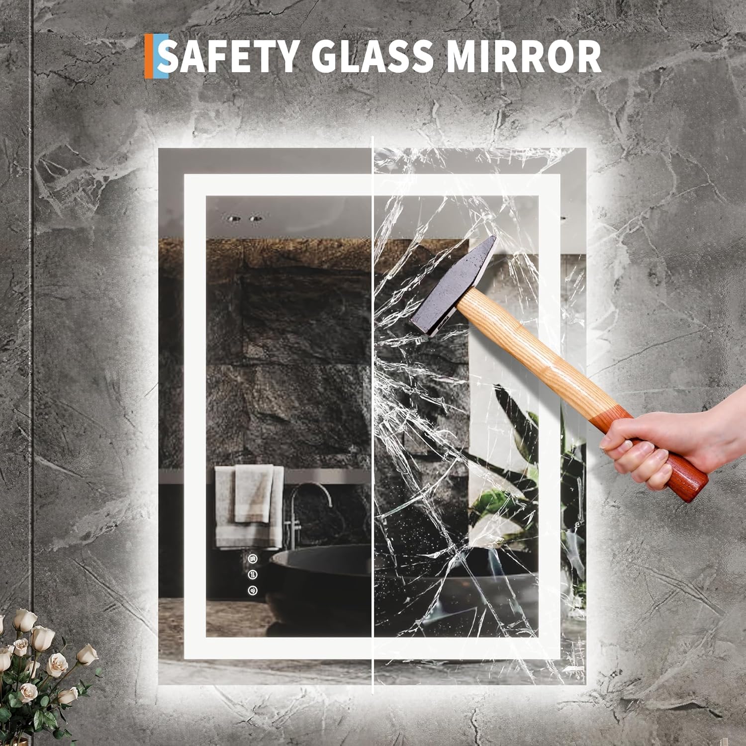 Qeetex CC-77PHO-34H9BK7P Makeup-Mirrors - View #7
