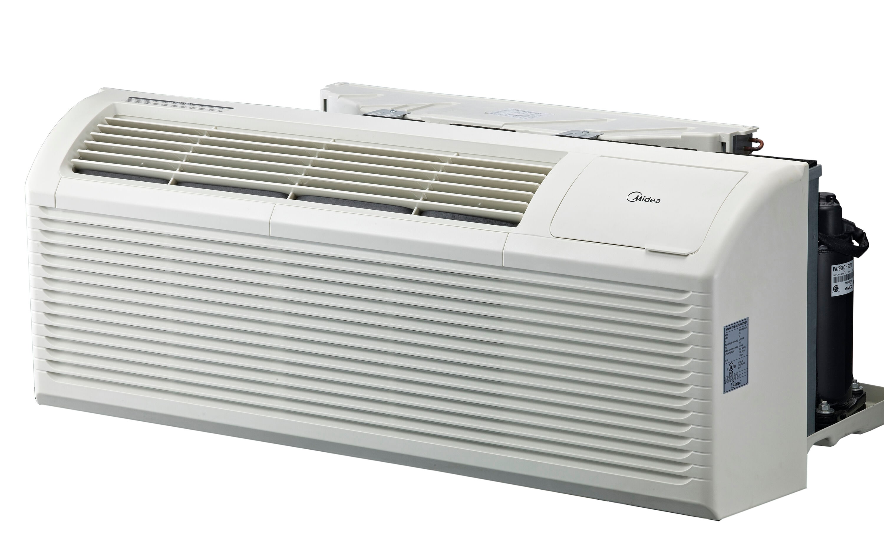 Midea 12000-BTU 550-sq ft 230-Volt Beige Ptac Air Conditioner Heater Included with Remote MP12HMB32 Sansujyuku sansujyuku.com