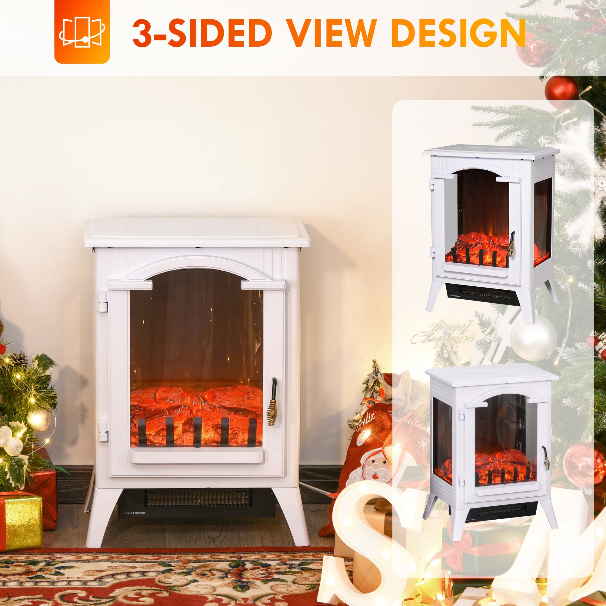 Kahomvis AOS-QP1092-844 Electric-Fireplaces - View #5