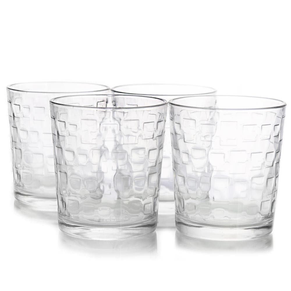 Gibson Home Great Foundations Tumbler and Double Old-Fashioned