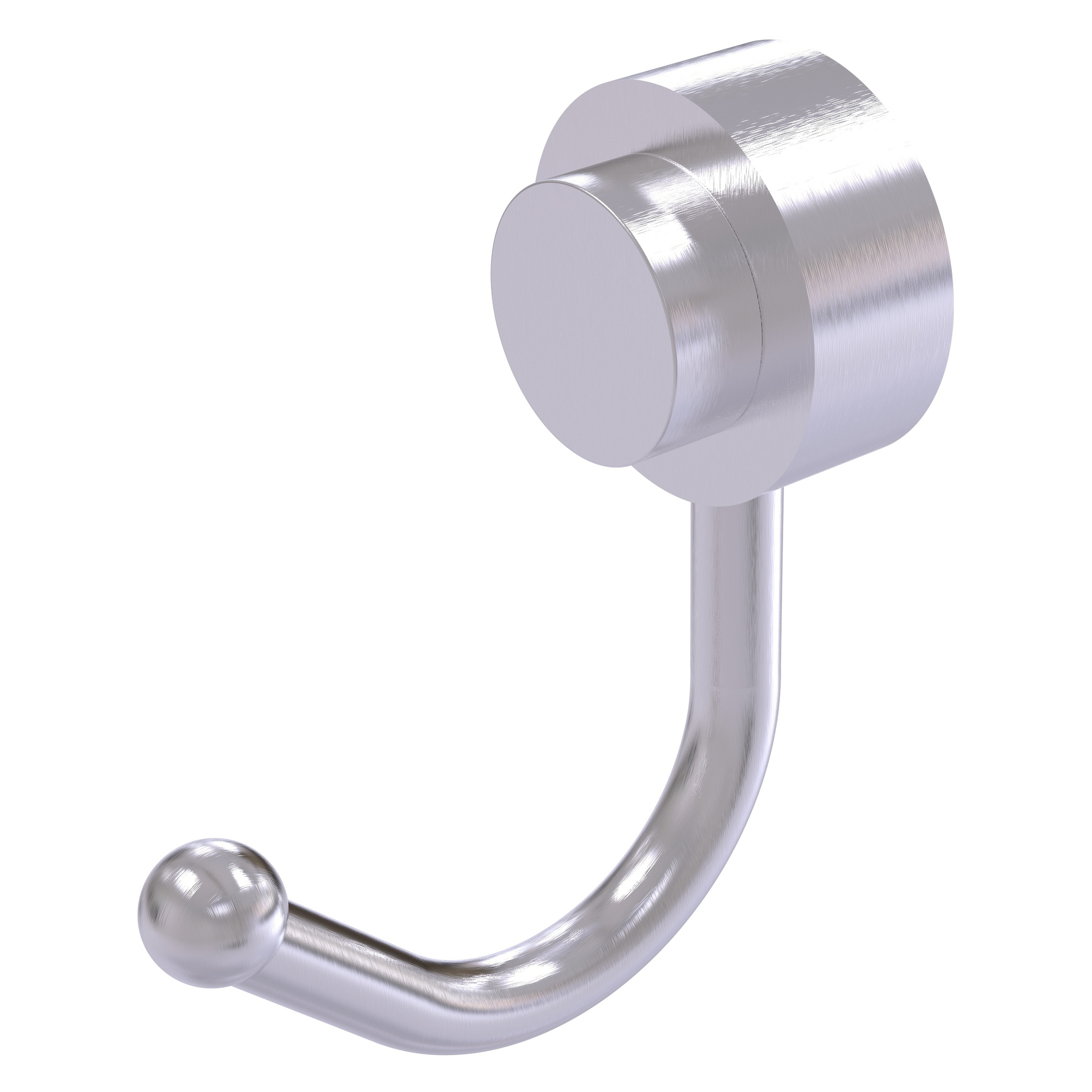 Allied Brass 420-SCH Venus Satin Chrome Single -Hook Wall mount Towel Hook