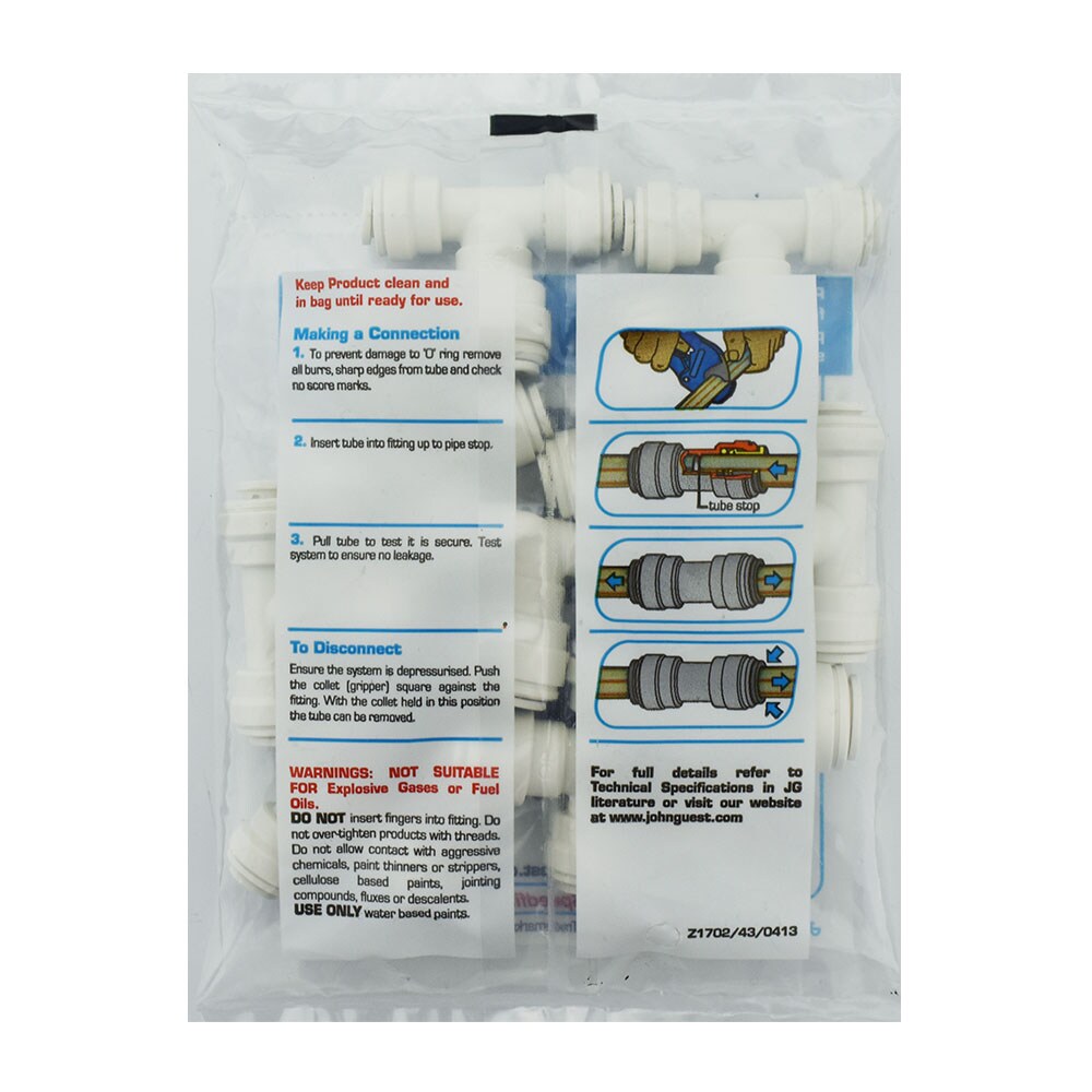John Guest PP30080812W-US Push-Fittings - View #2