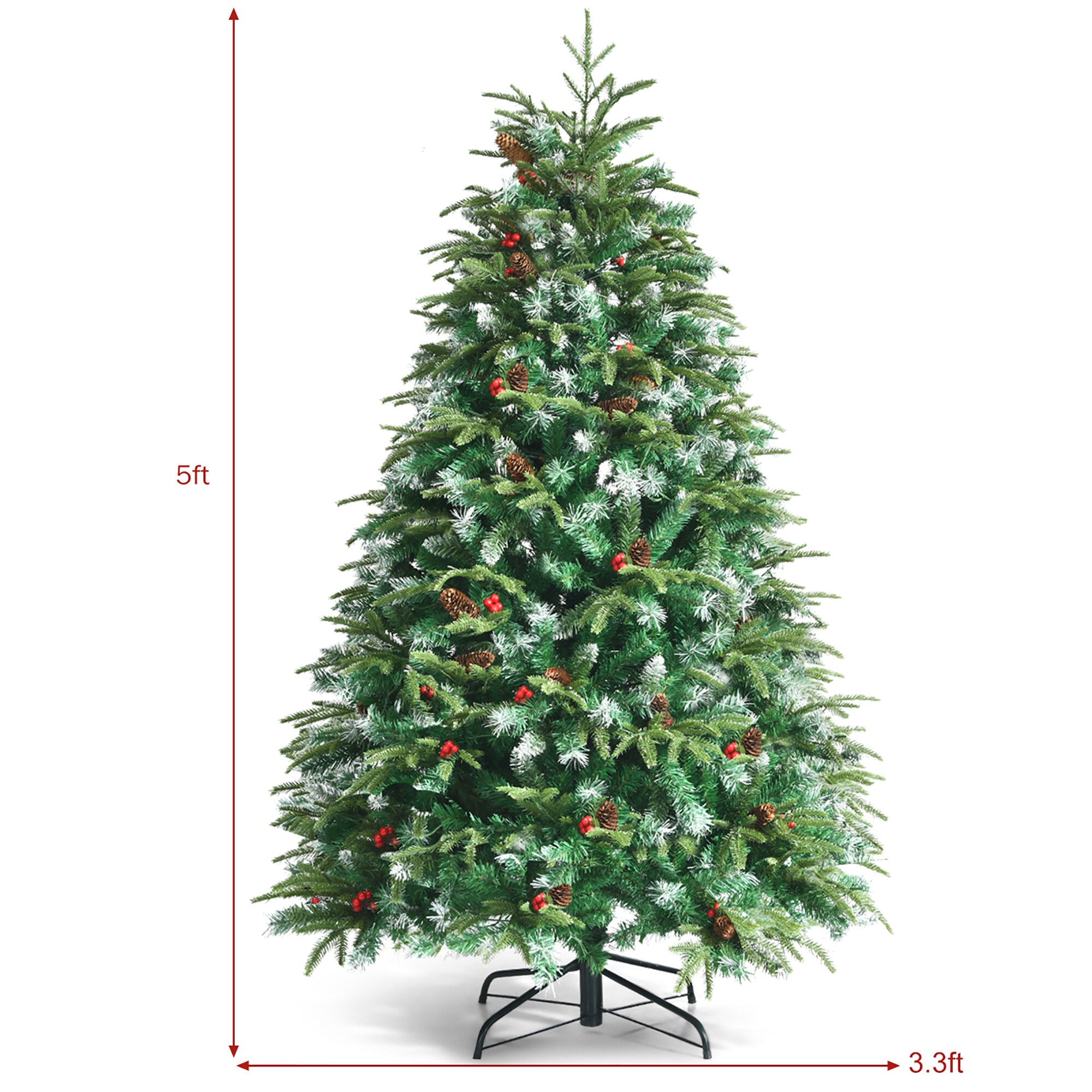 Costway CM23600US Artificial-Christmas-Trees - View #10