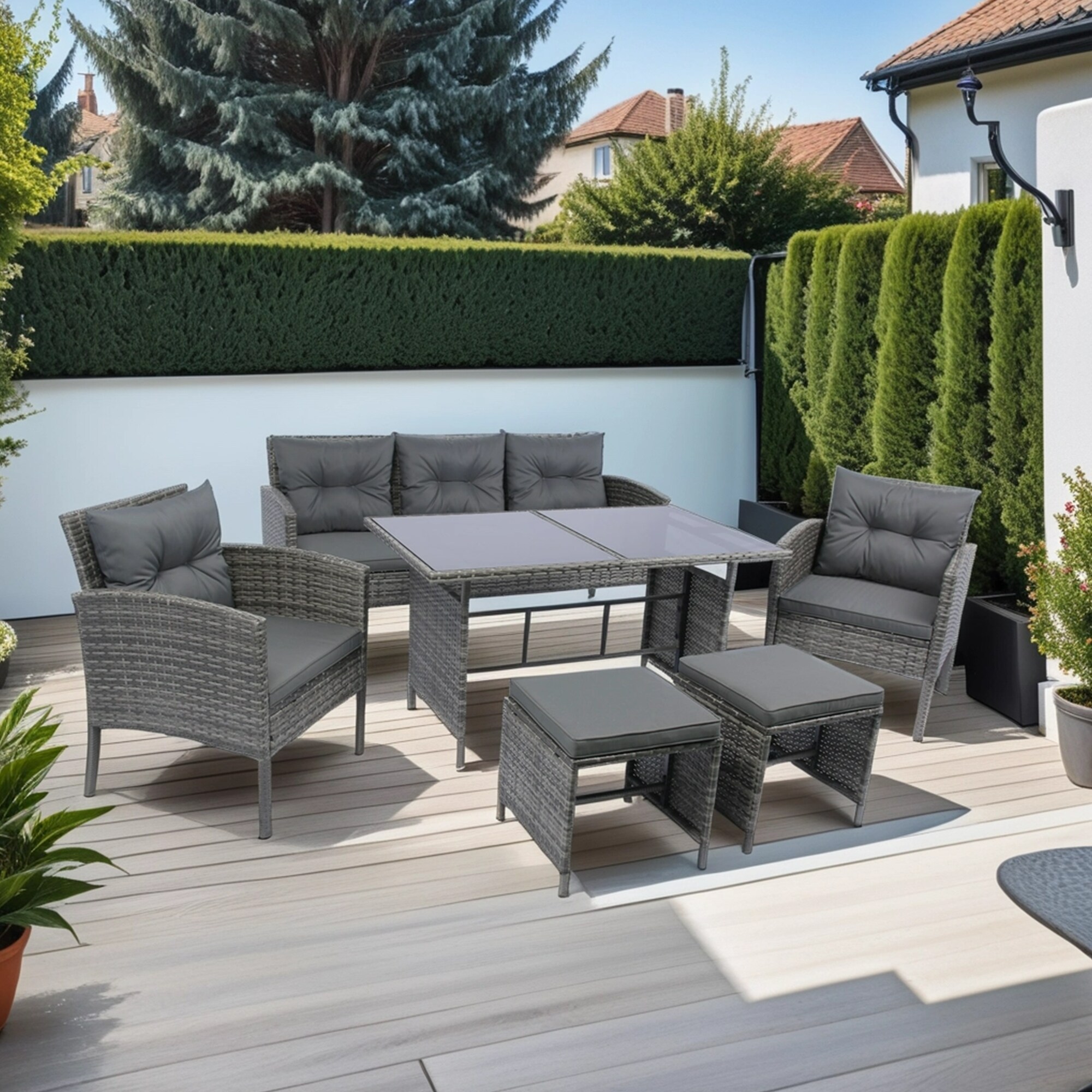 Mondawe OR-FG5A-GO Patio-Conversation-Sets - View #2