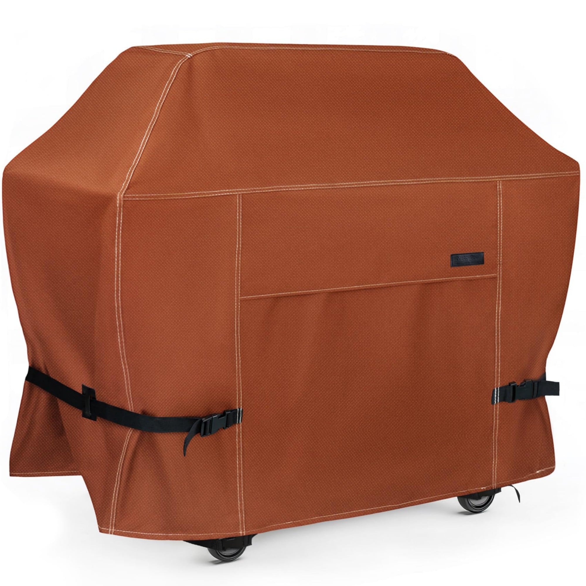 Numhew - 56in L 24in W 46in H 2-3 Burner Brown BBQ Grill Cover