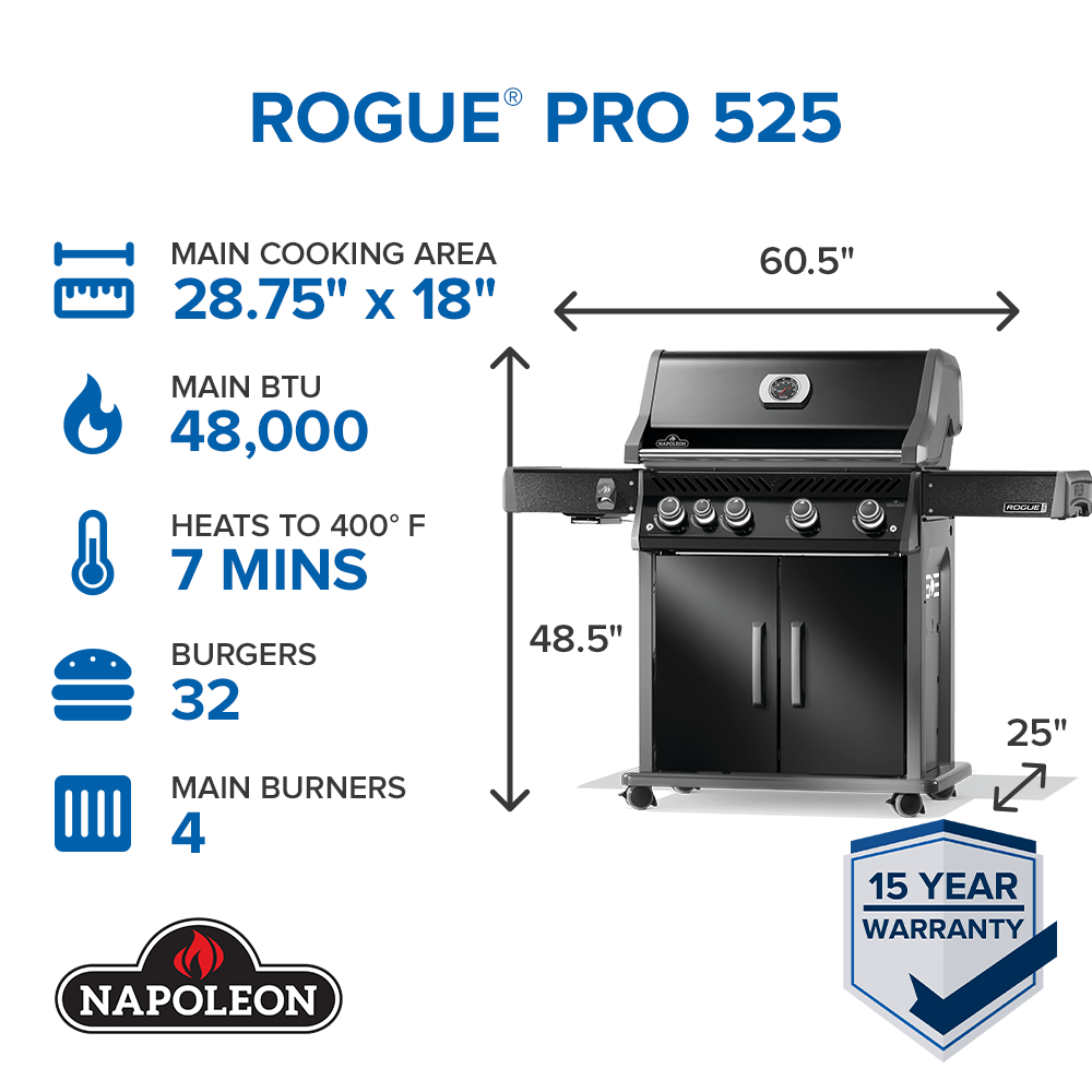 NAPOLEON RP525SIBPK-2 Gas-Grill - View #3