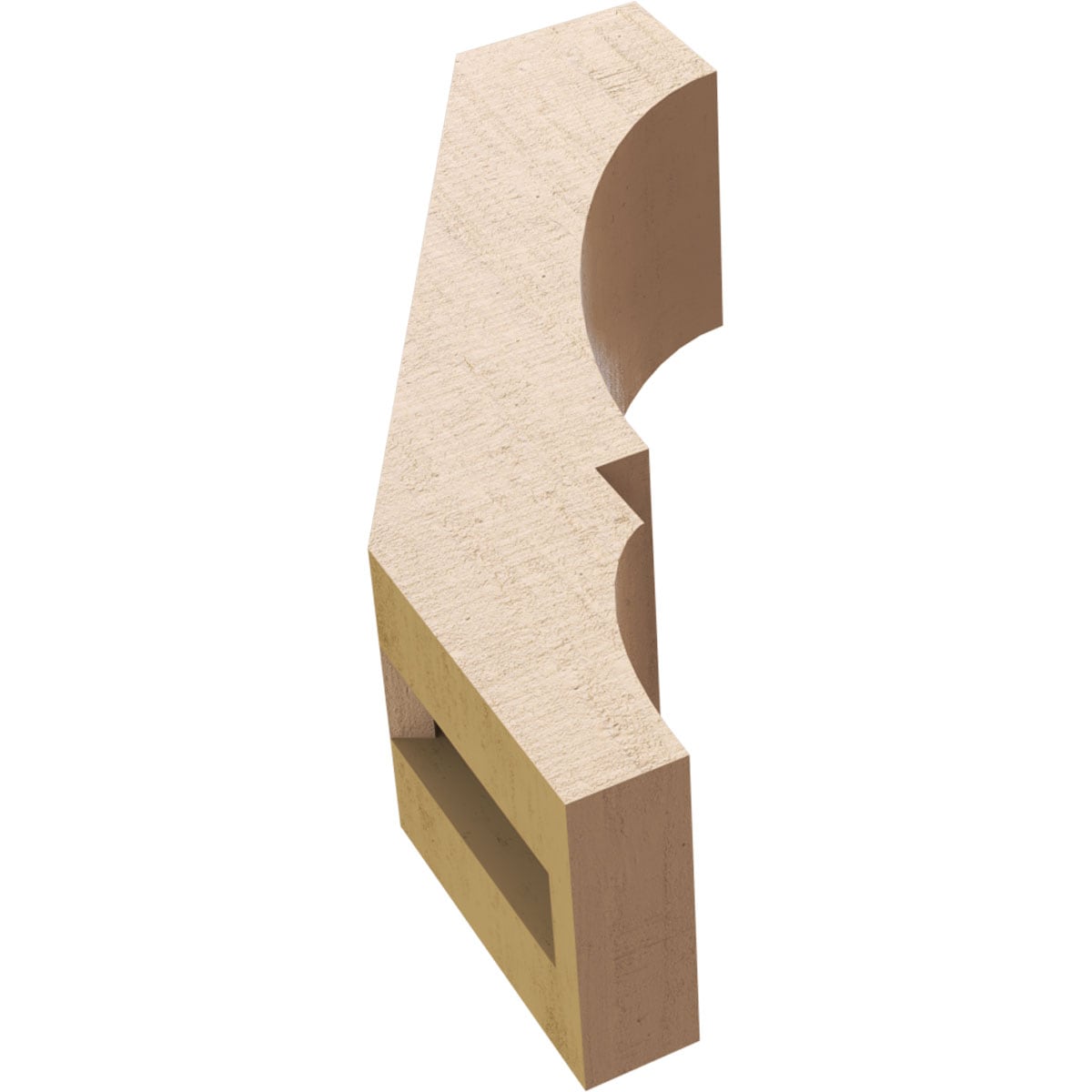 Ekena Millwork BRCUR03X06X10BOARCPR braces - View #7