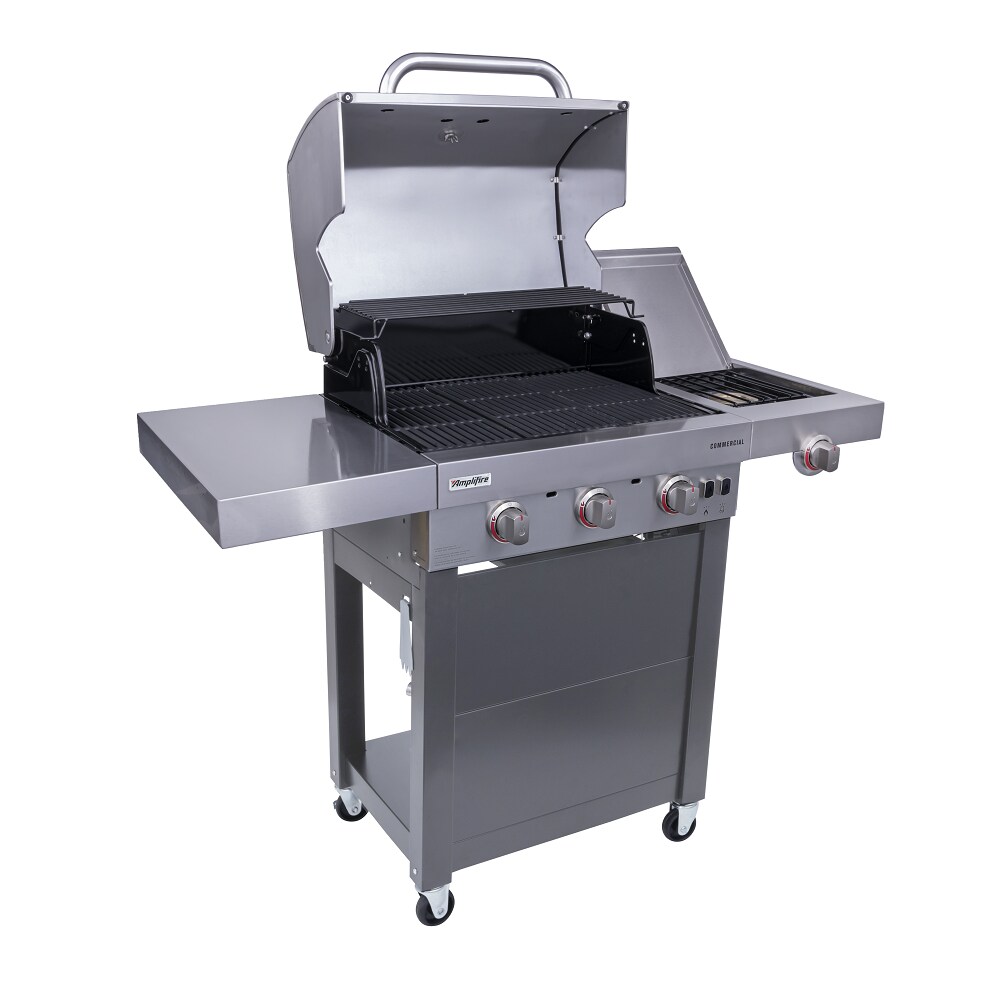 Char Broil Commercial Series Stainless Steel 3 Burner Liquid