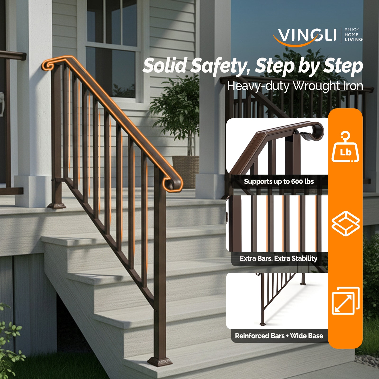 VINGLI LS-G61000760 Interior-Stairpart-Railing - View #3
