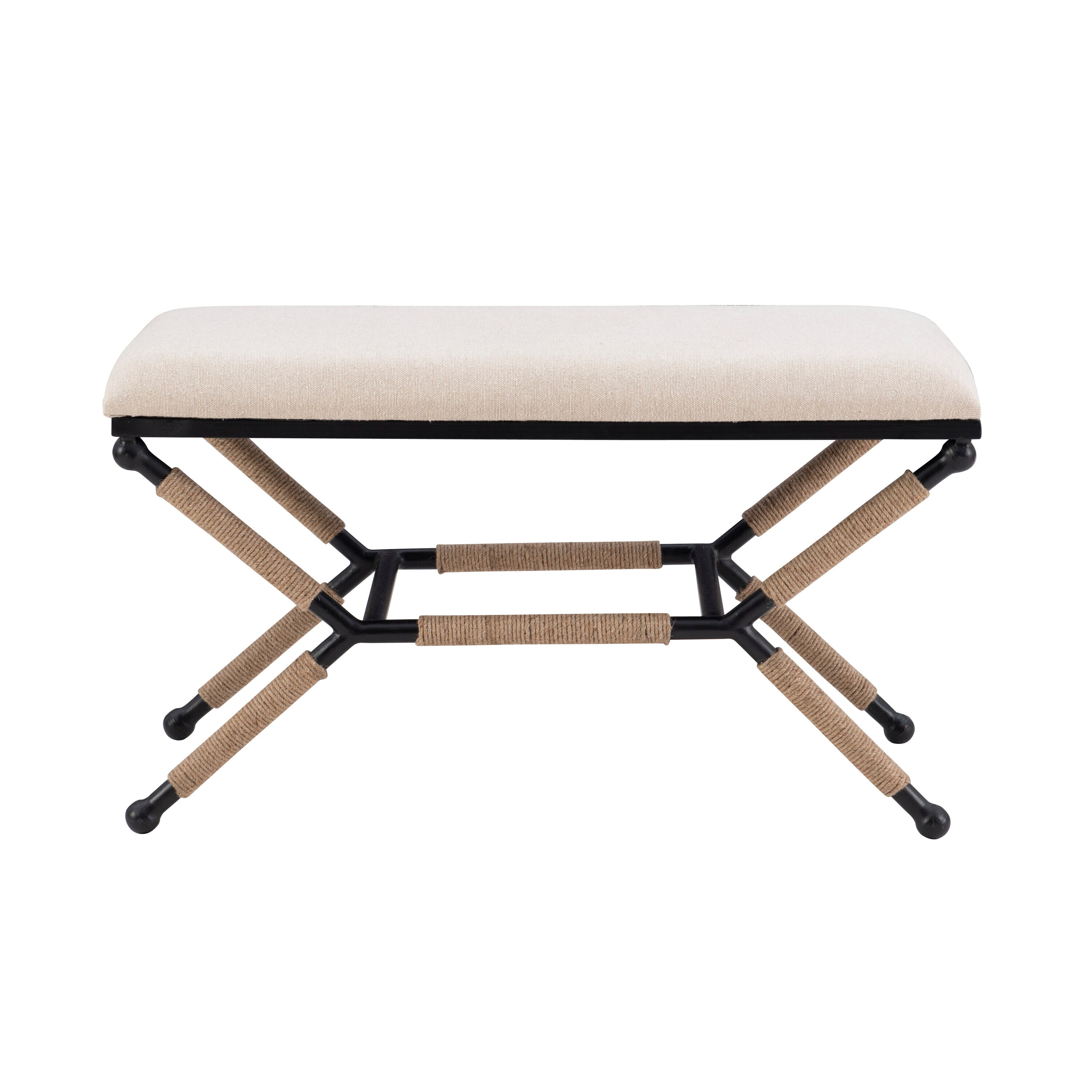 Linon LOWES1231 Indoor-Ottomans - View #2
