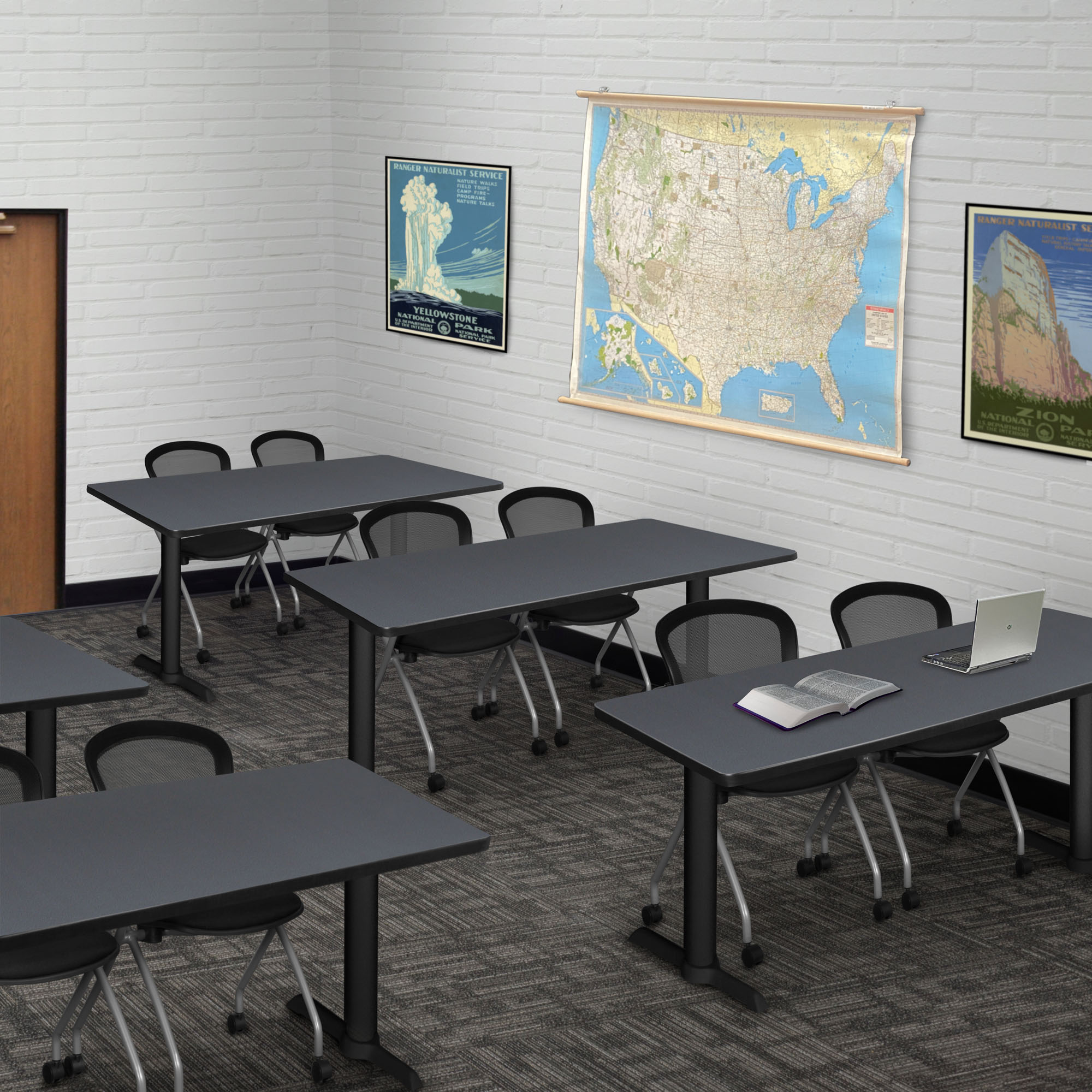 Regency MTRCT4824GY Office-Tables - View #7