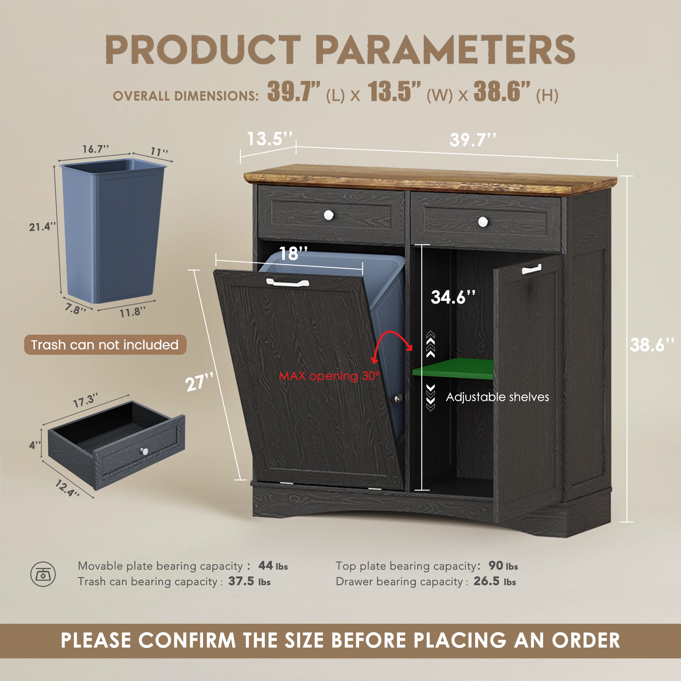 LTMATE LSN2409P1CT02BK Kitchen-Furniture - View #2