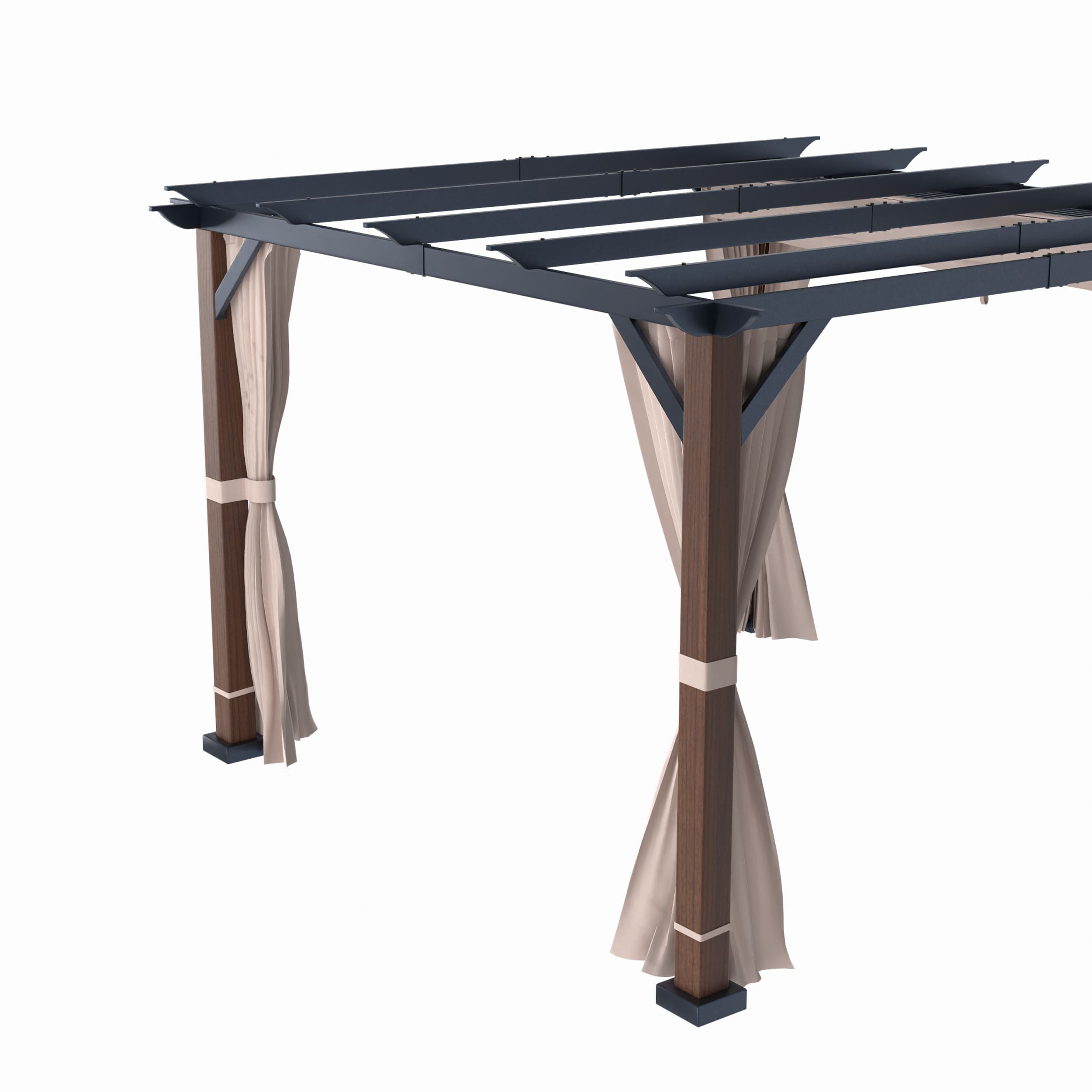 allen + roth TPPER2401A Pergolas-2 - View #2