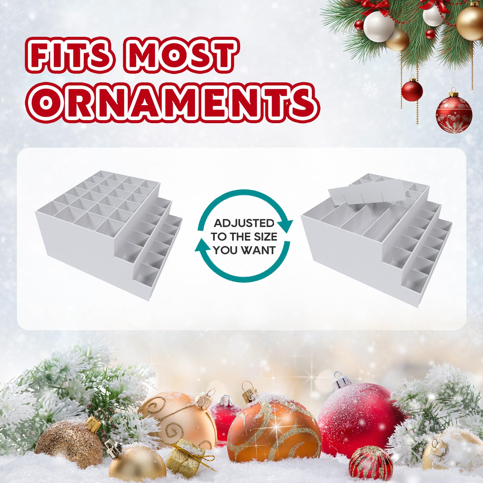 Afoxsos LAF1212O30 Ornament-Storage - View #5